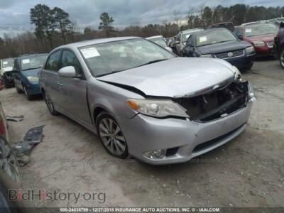 2011 Toyota AVALON, silver — VIN 4T1BK3DB4BU374019, IAAI