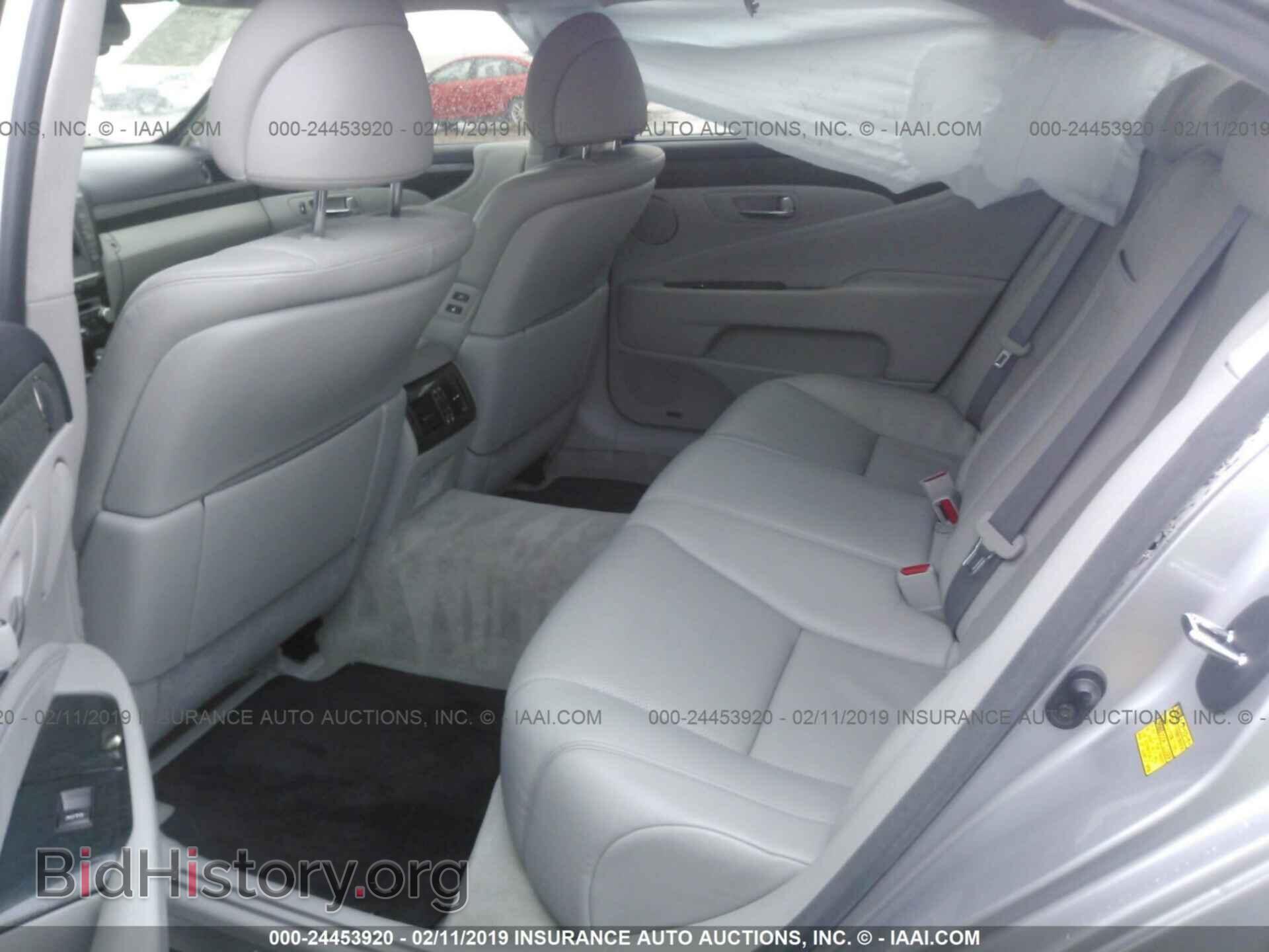 2010 LEXUS LS - VIN: JTHDL5EF6A5001823 - Фото 8