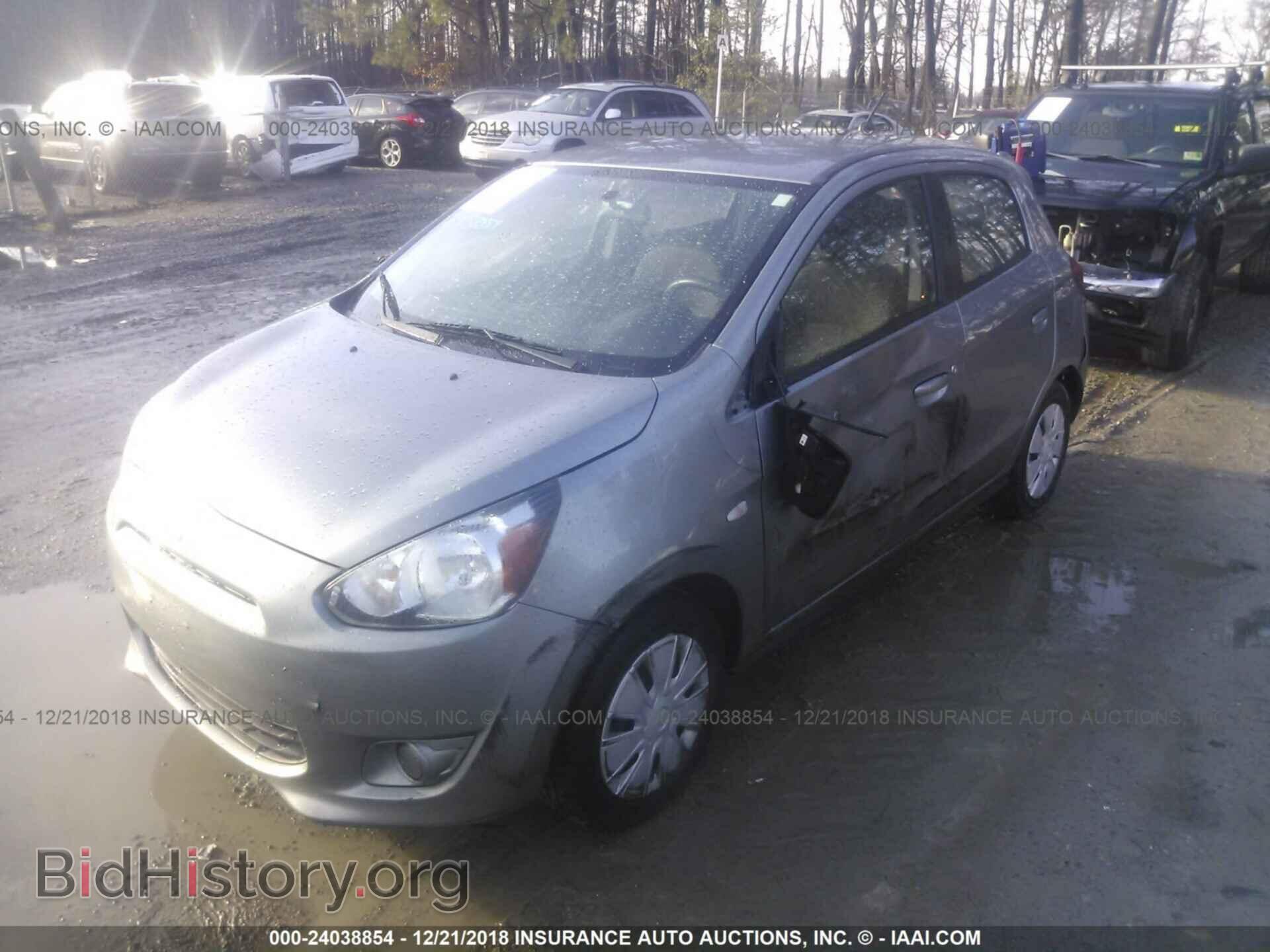 2015 MITSUBISHI MIRAGE - VIN: ML32A3HJ9FH043267 - Фото 2