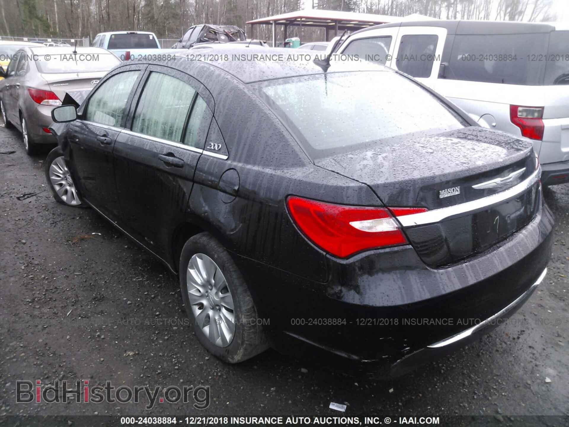2013 CHRYSLER 200 - VIN: 1C3CCBAB9DN609424 - Фото 3
