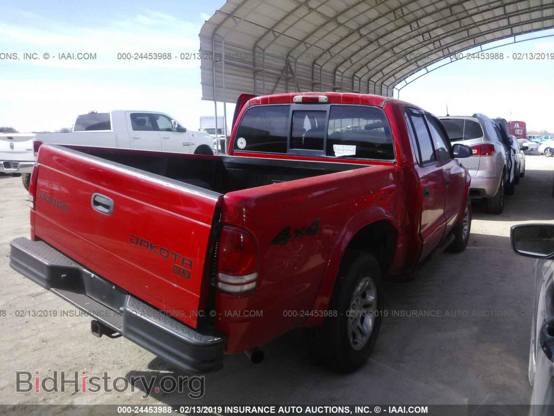 2004 DODGE DAKOTA - VIN: 1D7HG48N54S545553 - Фото 4