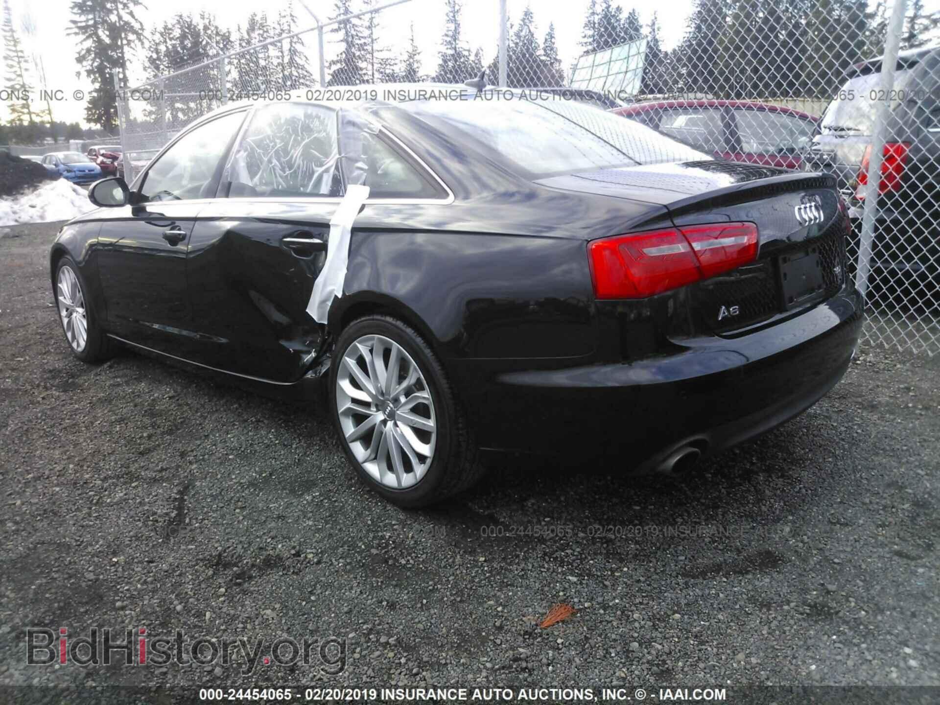 2013 AUDI A6 - VIN: WAUGGAFC0DN142985 - Фото 3