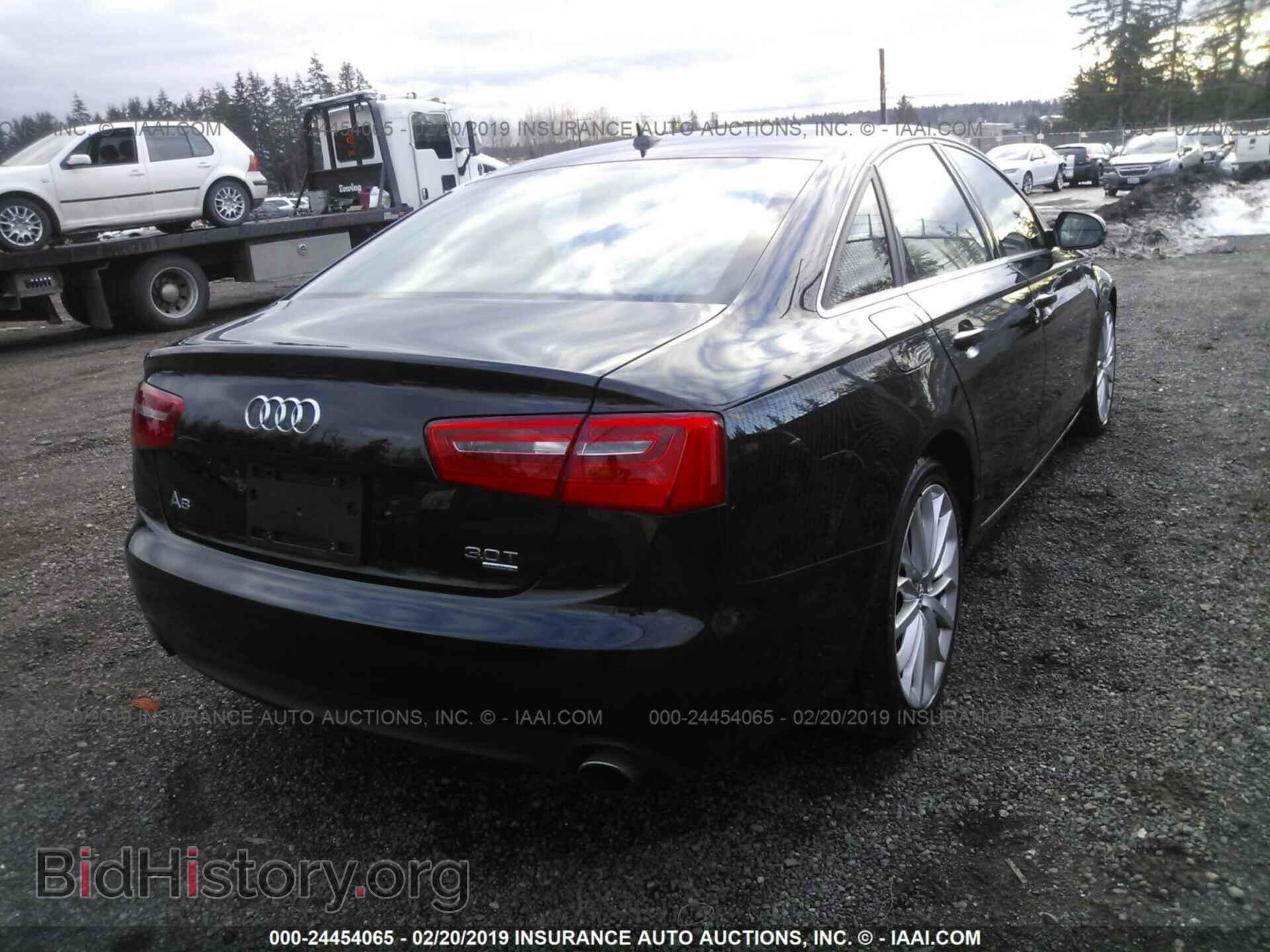 2013 AUDI A6 - VIN: WAUGGAFC0DN142985 - Фото 4