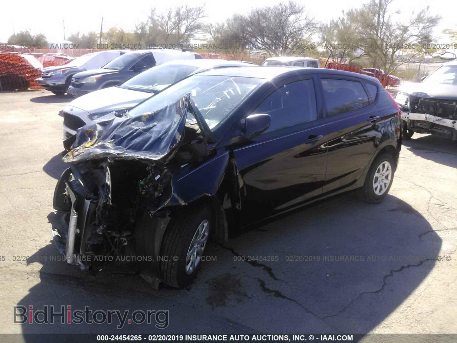 2013 HYUNDAI ACCENT - VIN: KMHCT5AE6DU074951 - Фото 2