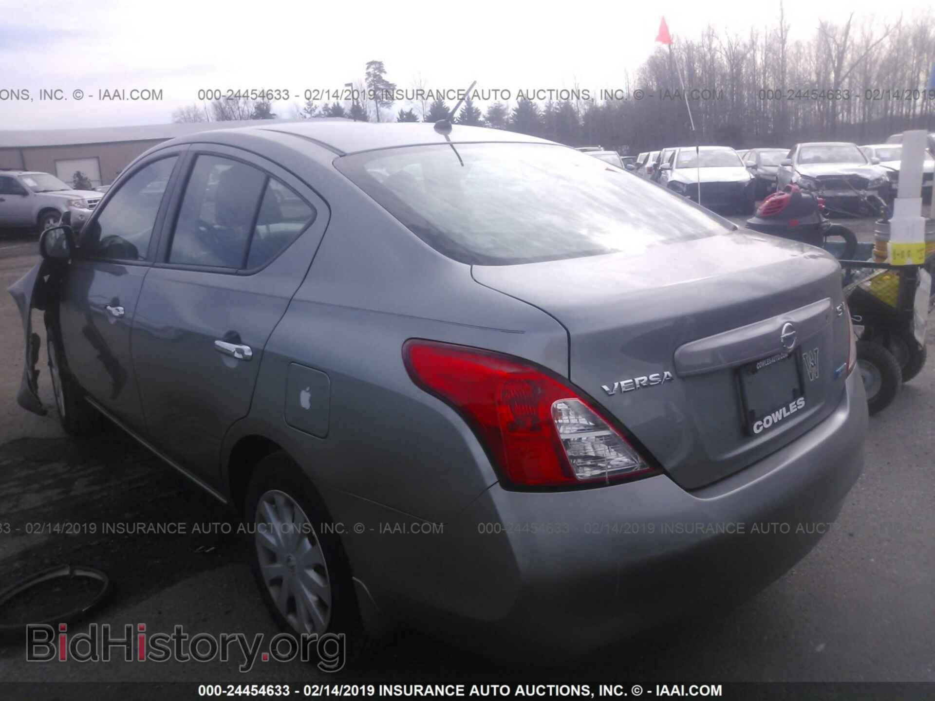 2012 NISSAN VERSA - VIN: 3N1CN7AP0CL932177 - Фото 3