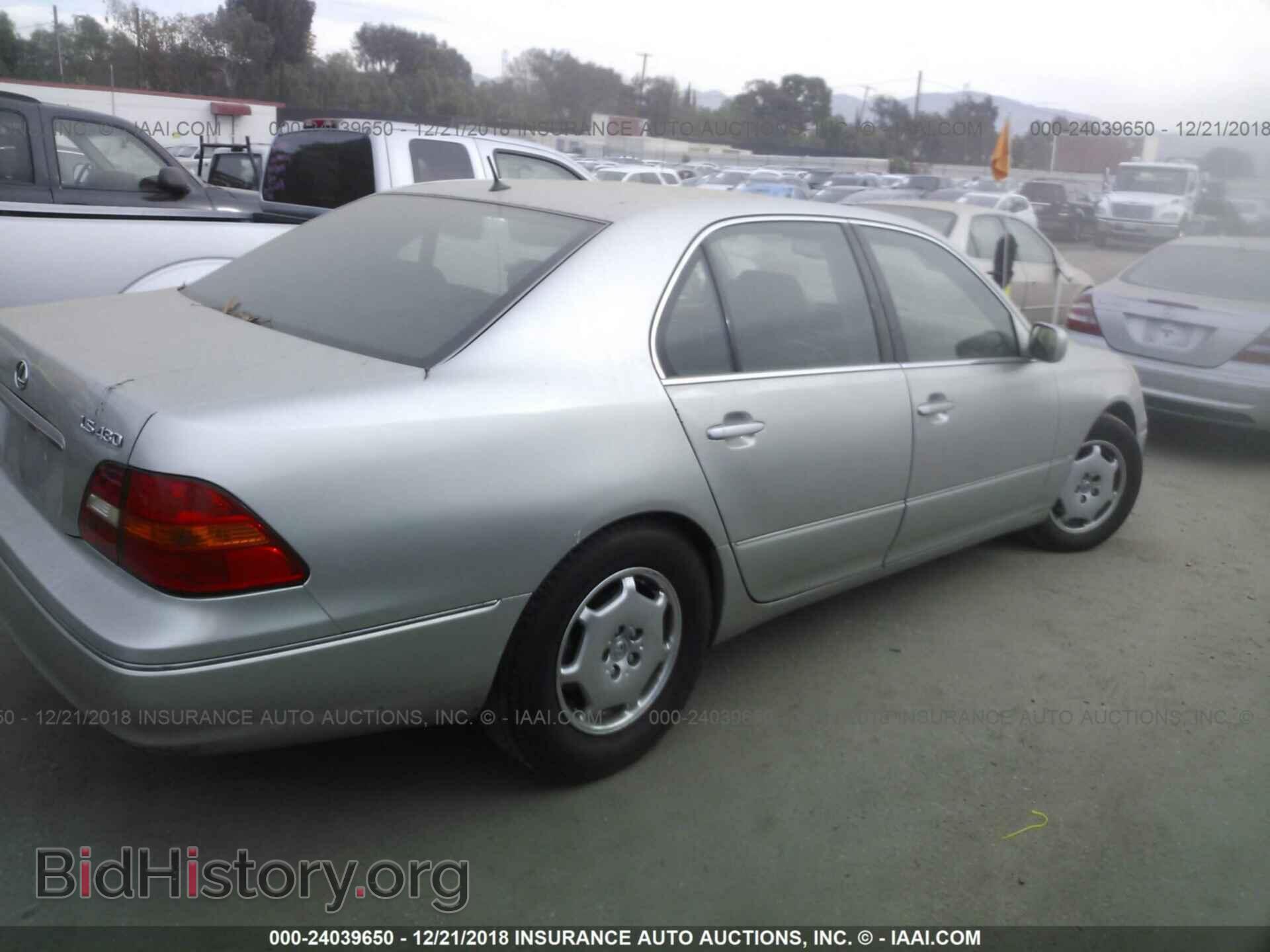 2002 LEXUS LS - VIN: JTHBN30F220090074 - Фото 4