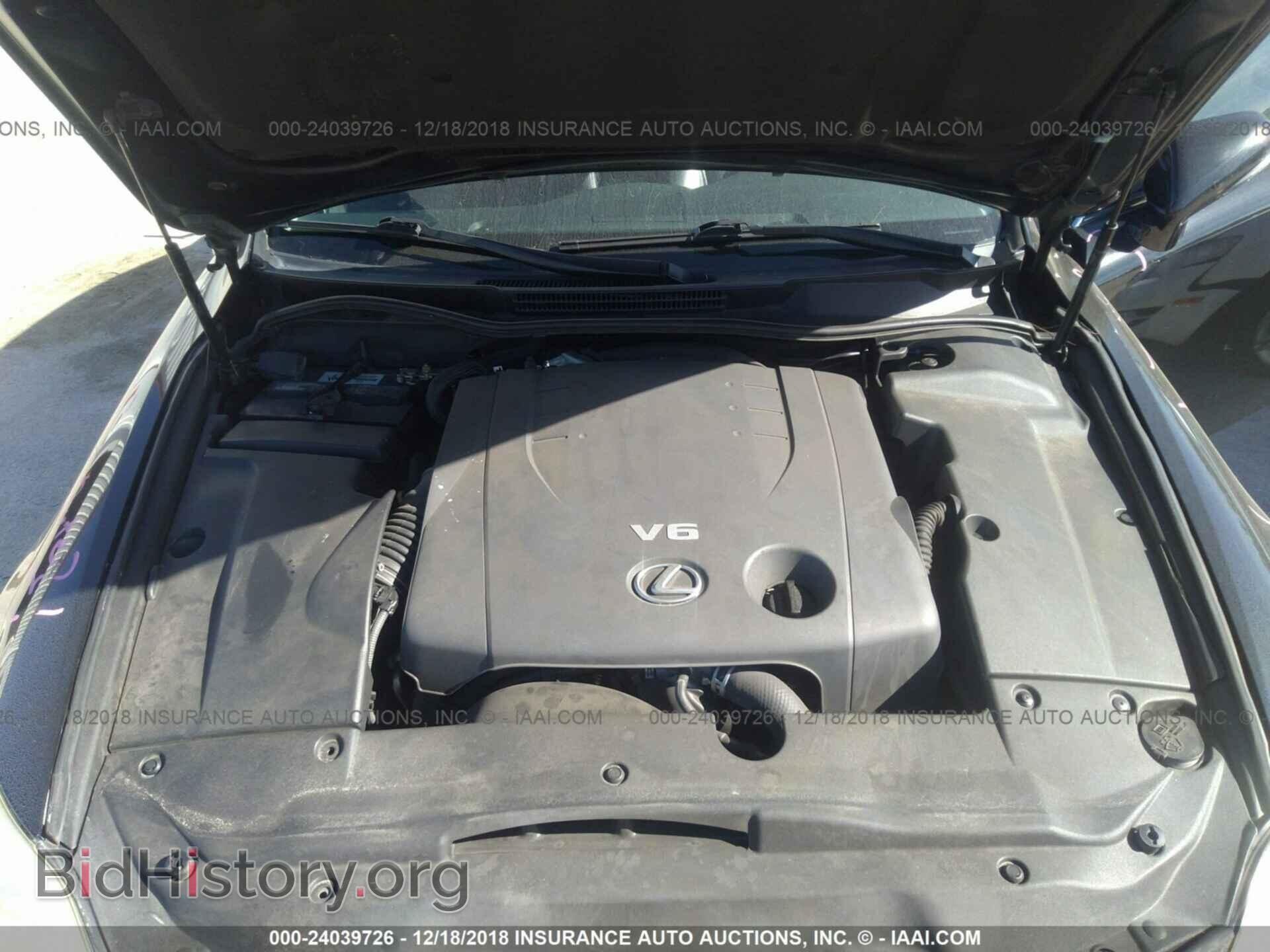 2011 LEXUS IS - VIN: JTHBF5C28B2101343 - Фото 10