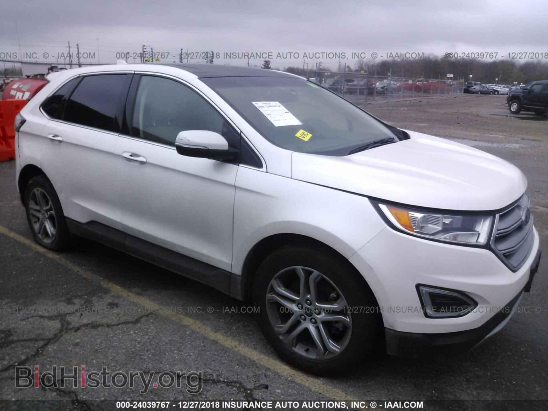 Photo 2FMPK4K93HBB75487 - FORD EDGE 2017