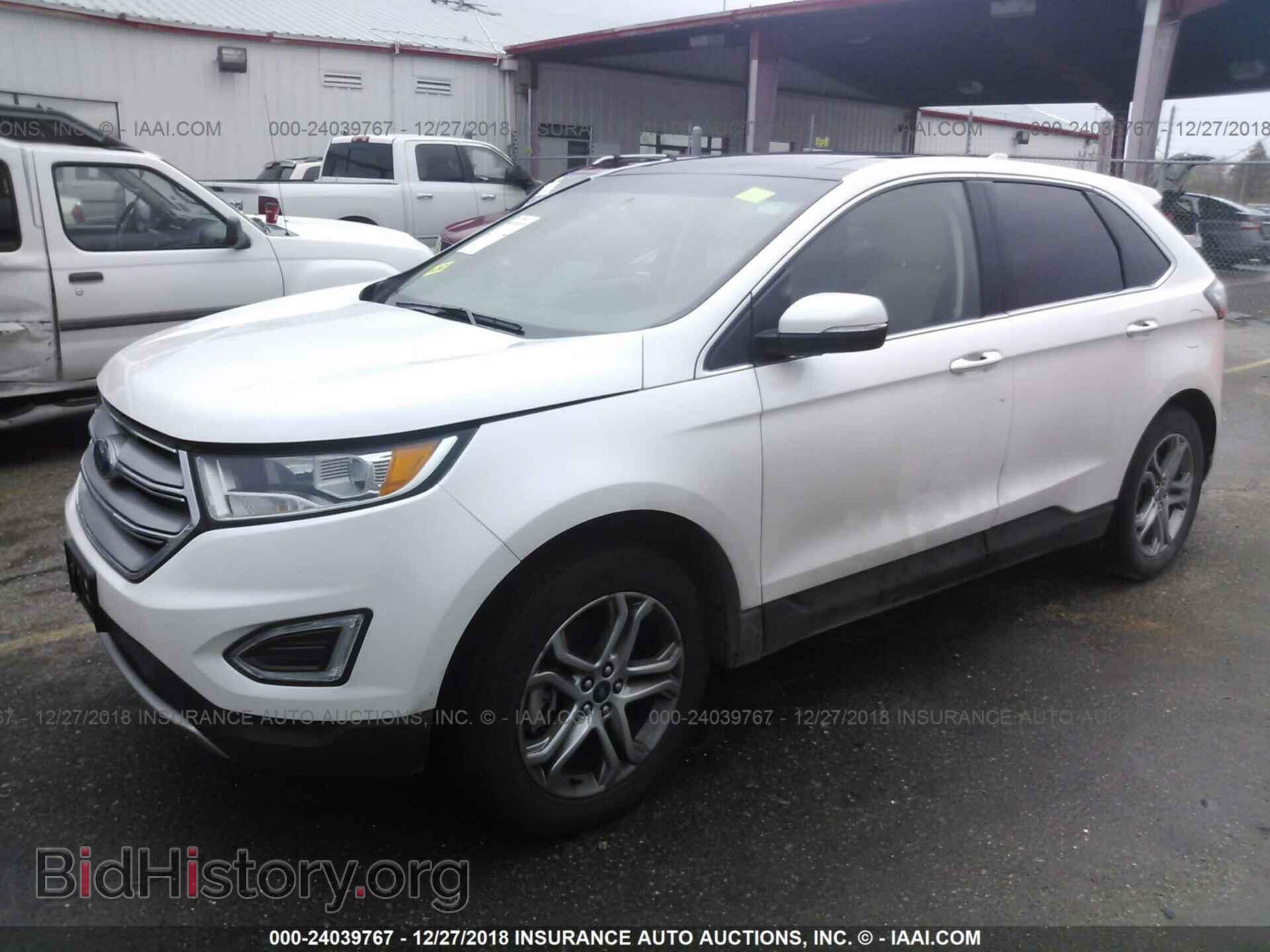 2017 FORD EDGE - VIN: 2FMPK4K93HBB75487 - Photo 2