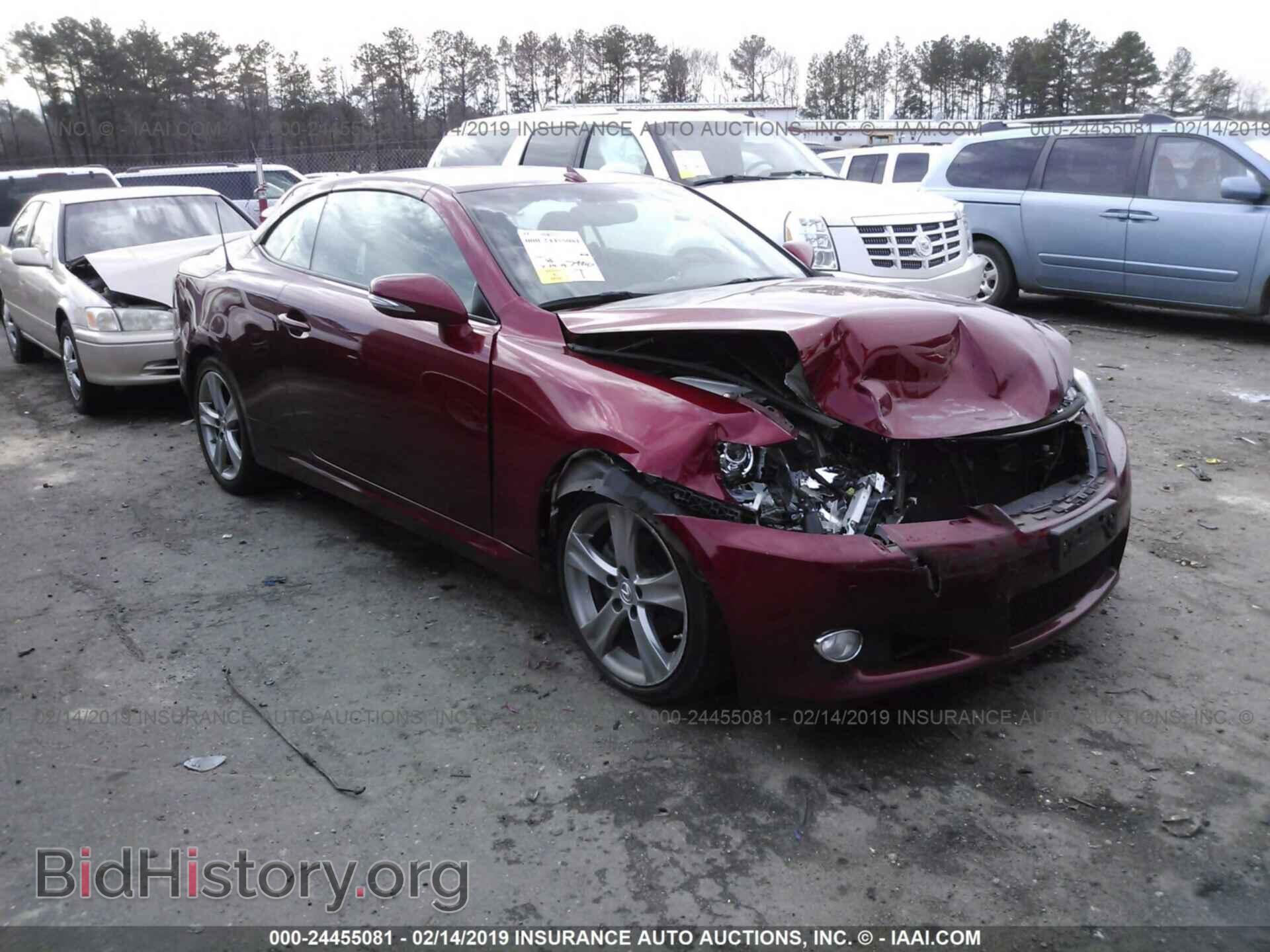 Фотография JTHFF2C26C2525086 - LEXUS IS 2012