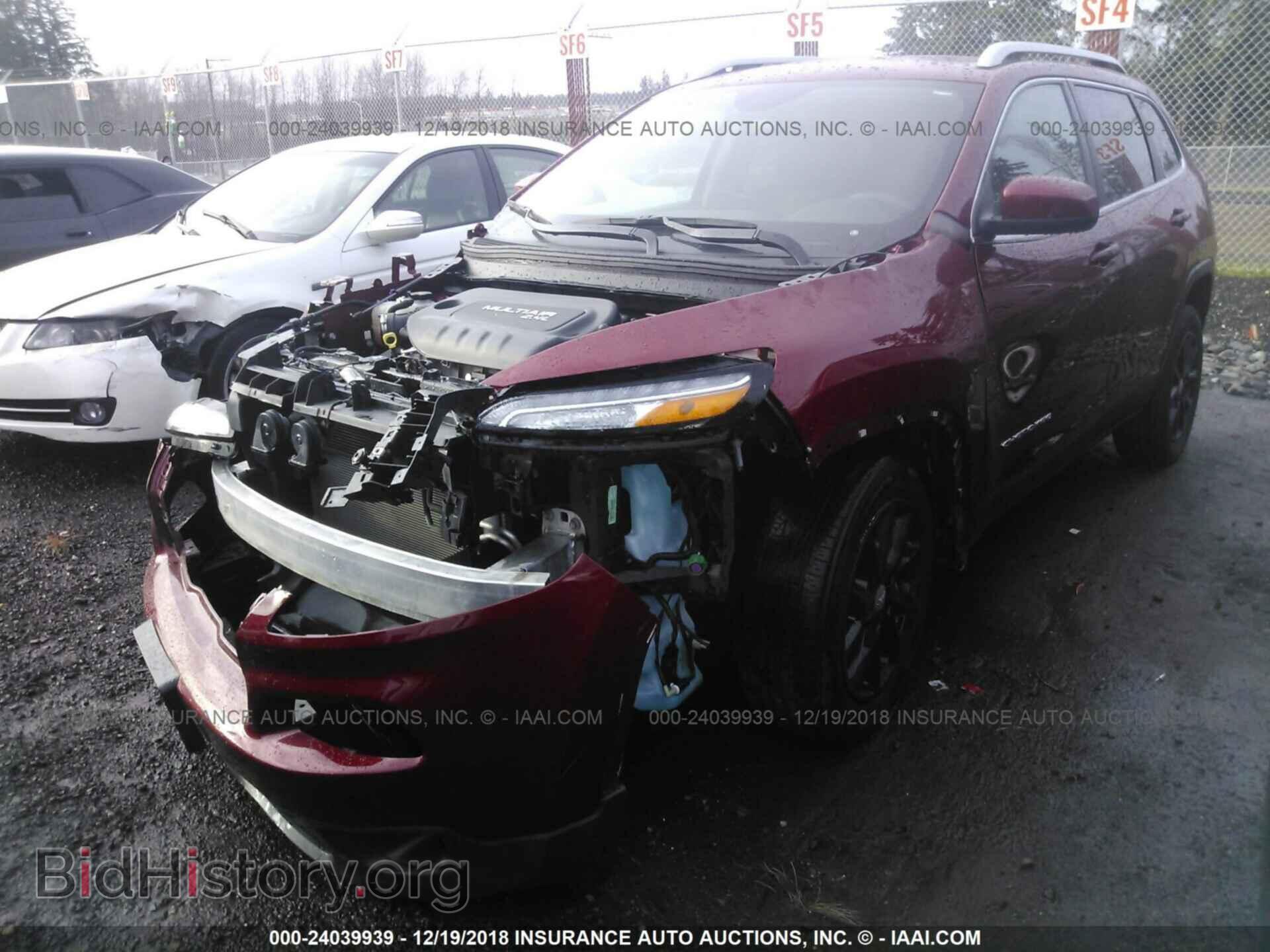 2017 JEEP CHEROKEE - VIN: 1C4PJLCB5HW603657 - Фото 2