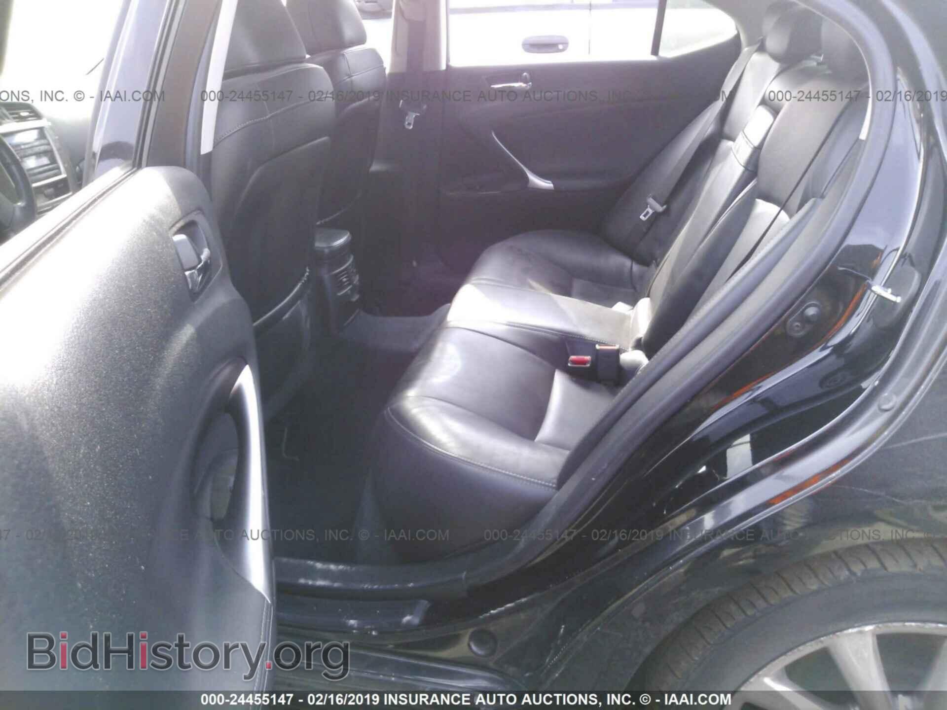 2009 LEXUS IS - VIN: JTHBK262495089593 - Фото 8