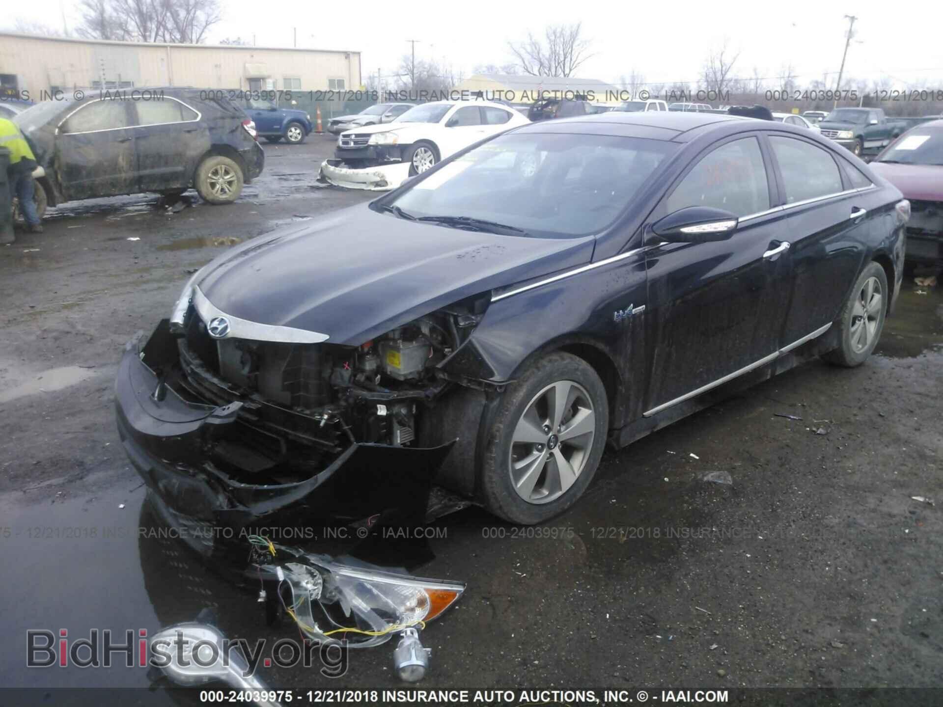 2012 HYUNDAI SONATA - VIN: KMHEC4A40CA020040 - Фото 2