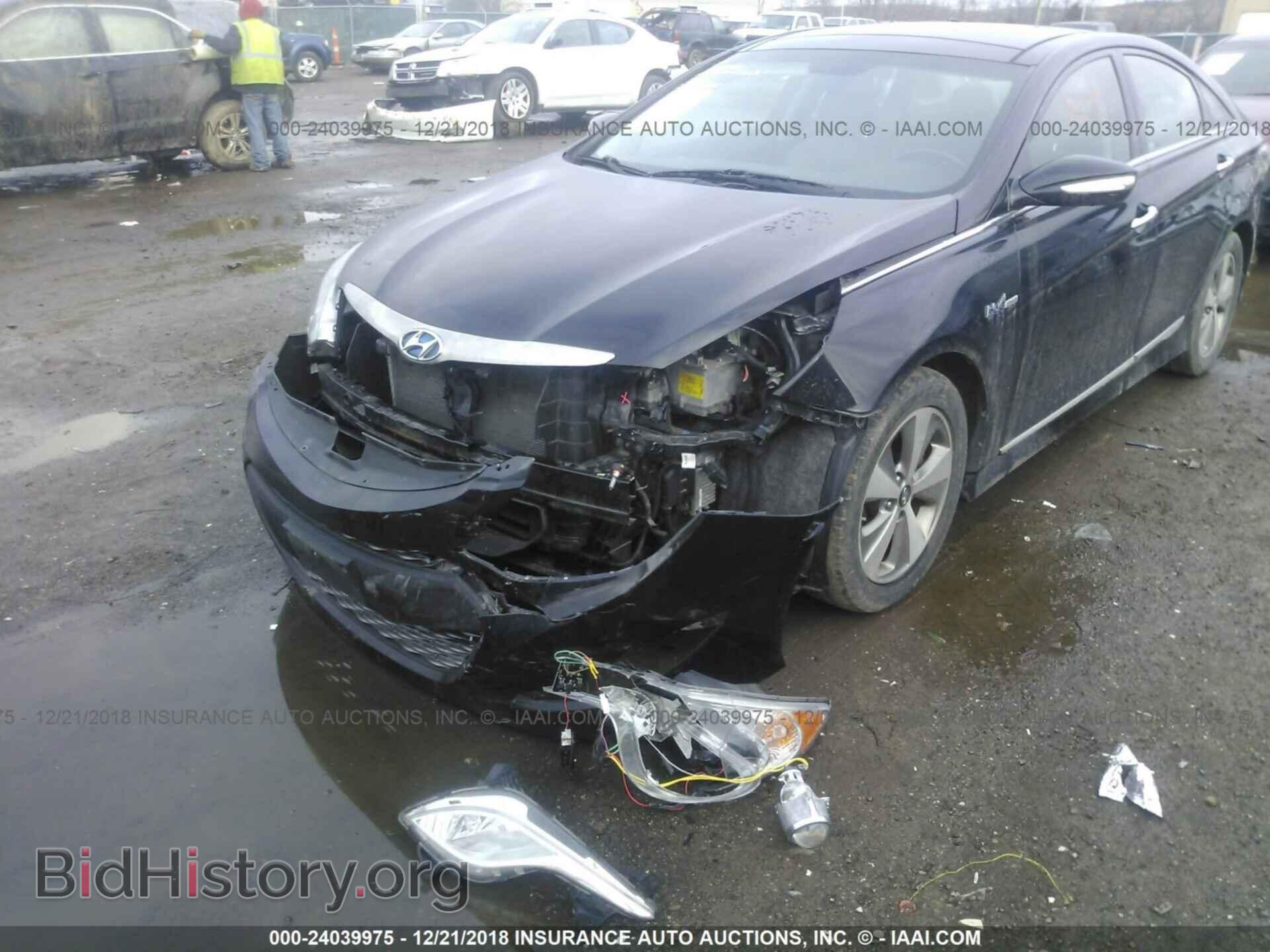 2012 HYUNDAI SONATA - VIN: KMHEC4A40CA020040 - Фото 6