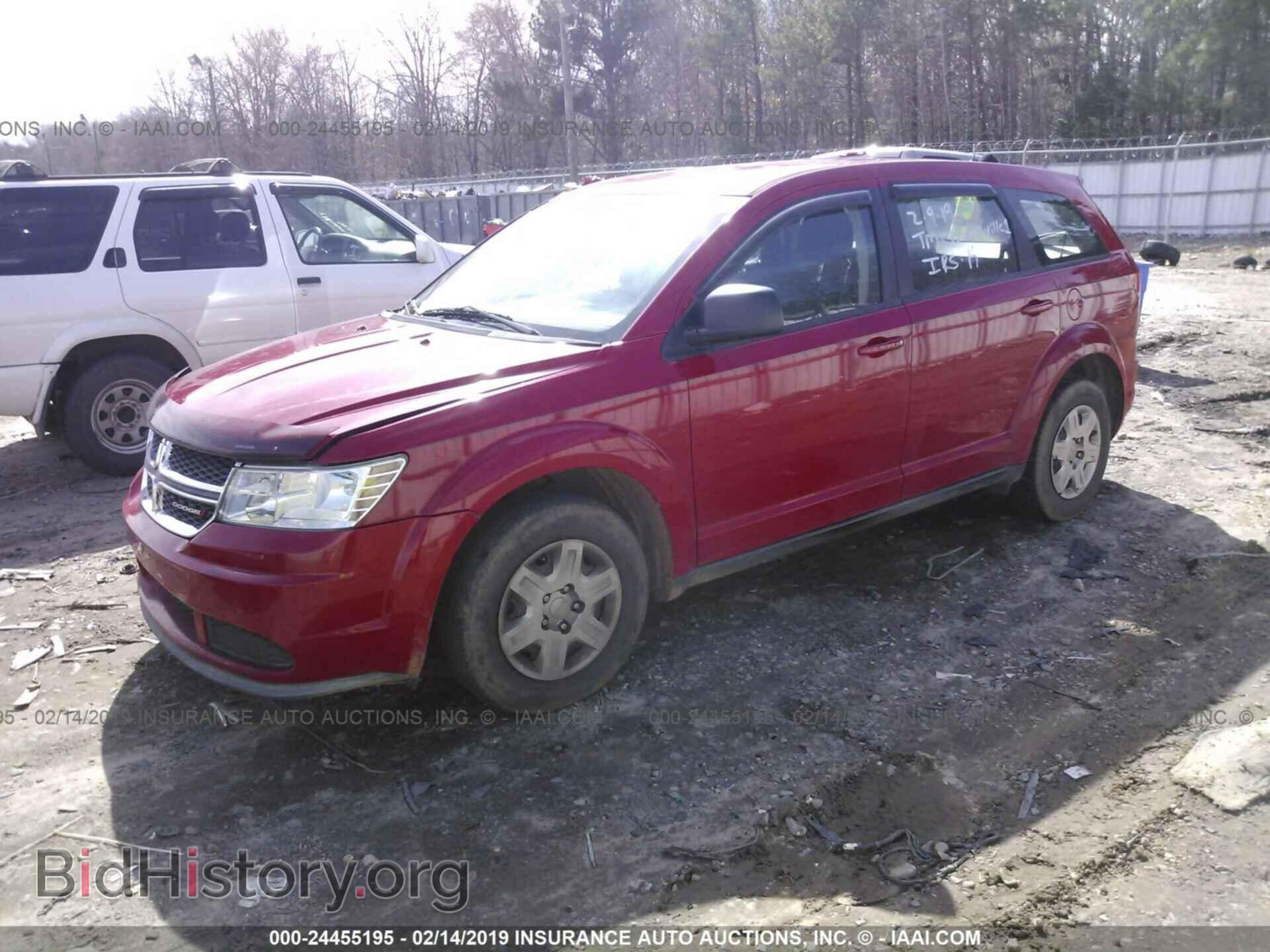 2012 DODGE JOURNEY - VIN: 3C4PDCAB5CT290697 - Фото 2