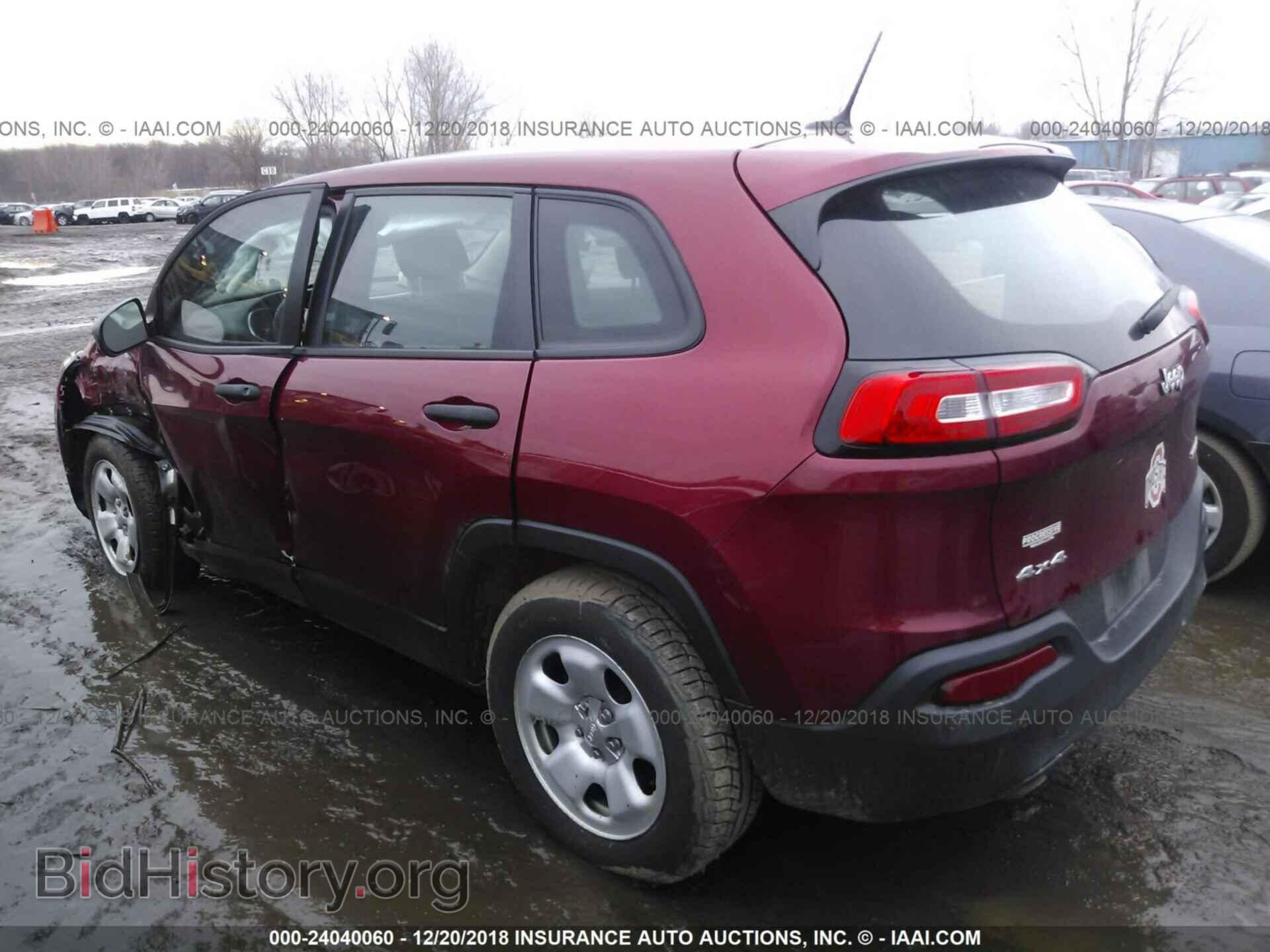 2014 JEEP CHEROKEE - VIN: 1C4PJMABXEW286799 - Photo 3