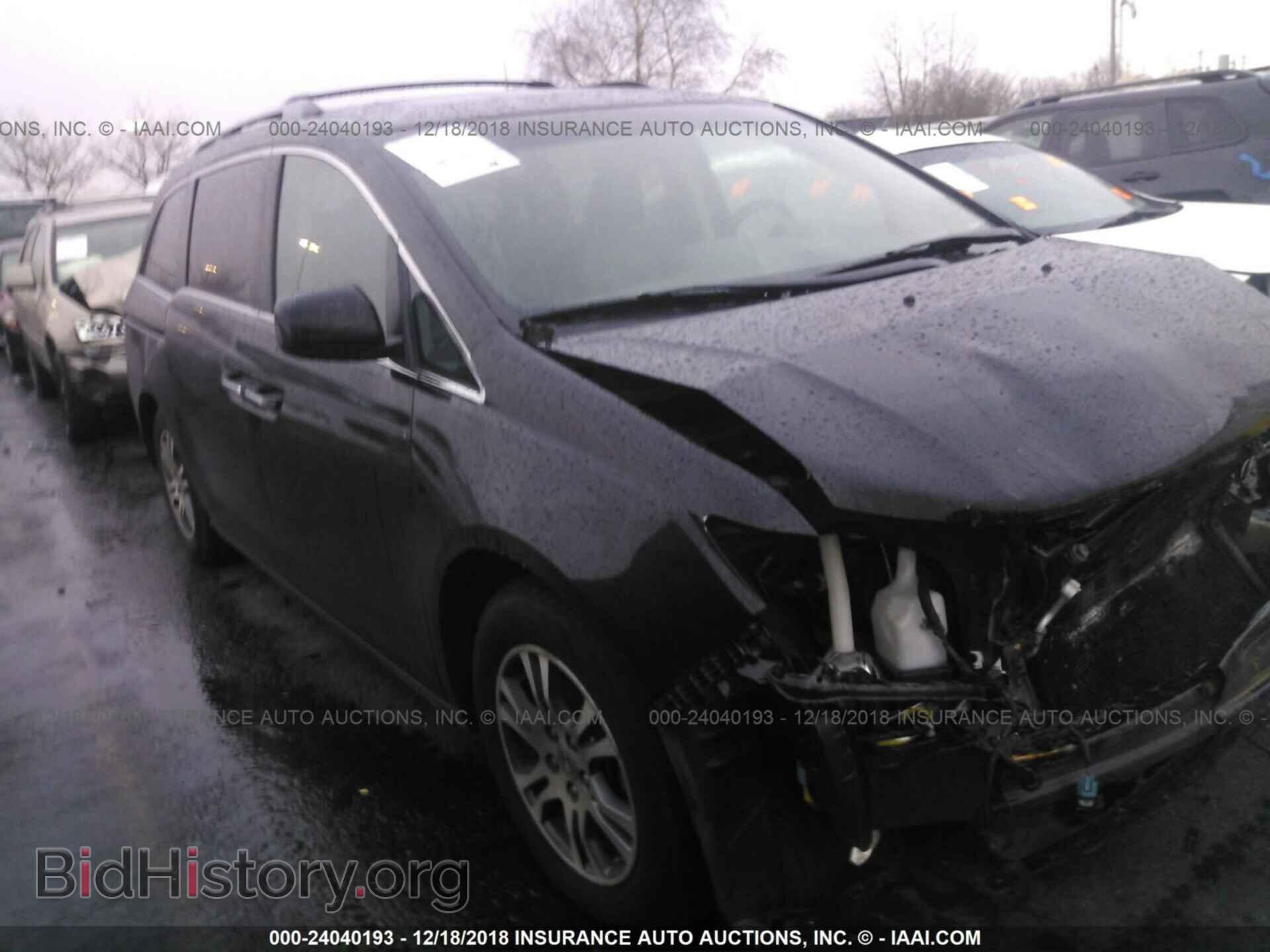 Фотография 5FNRL5H69CB013209 - HONDA ODYSSEY 2012