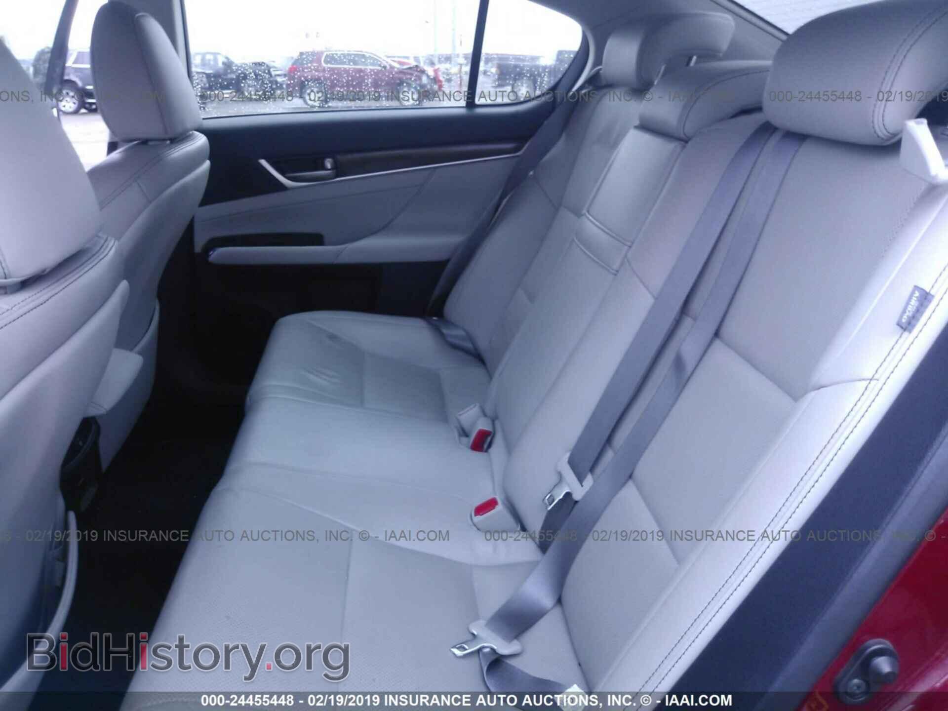 2013 LEXUS GS - VIN: JTHBE1BL0D5003060 - Фото 8