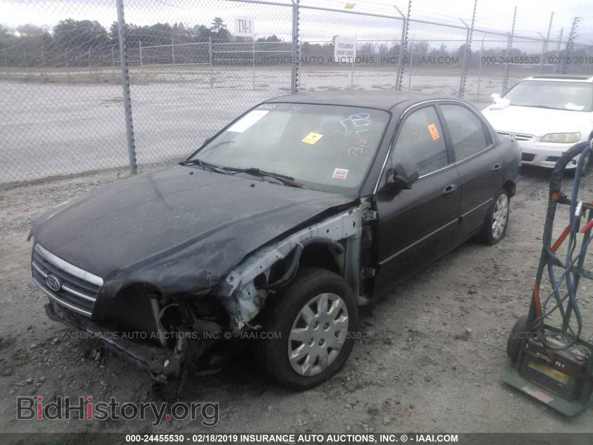 2006 KIA OPTIMA - VIN: KNAGD126765459643 - Фото 2