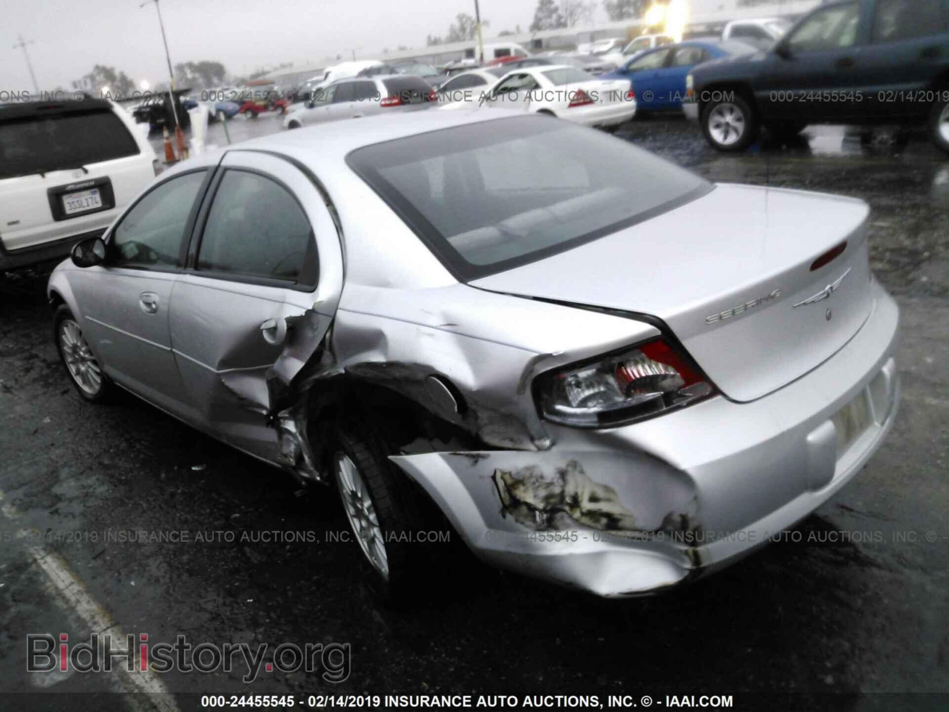 2004 CHRYSLER SEBRING - VIN: 1C3EL46X54N273683 - Photo 3