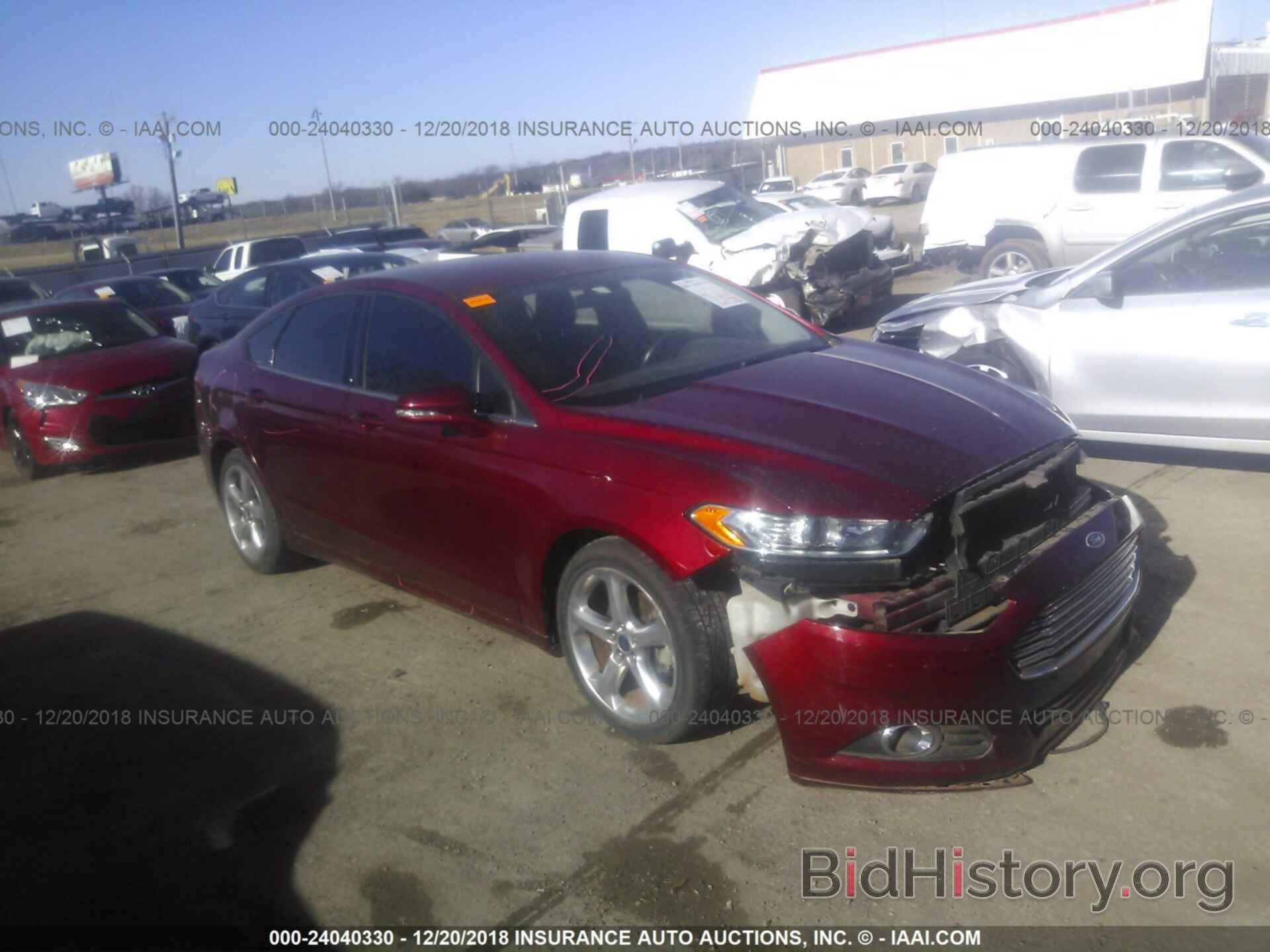 Фотография 3FA6P0HR4DR156384 - FORD FUSION 2013