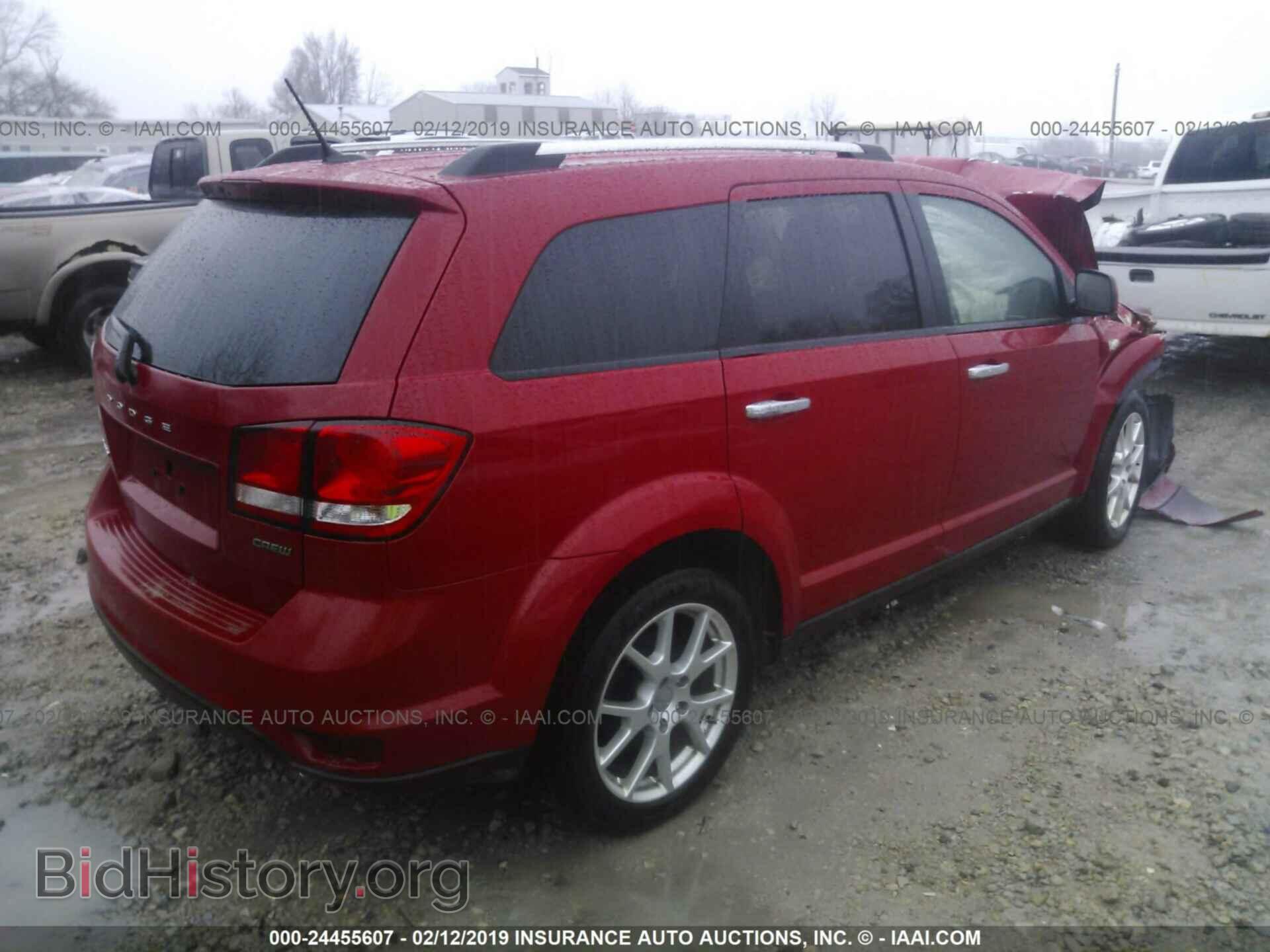2013 DODGE JOURNEY - VIN: 3C4PDCDG6DT567253 - Фото 4