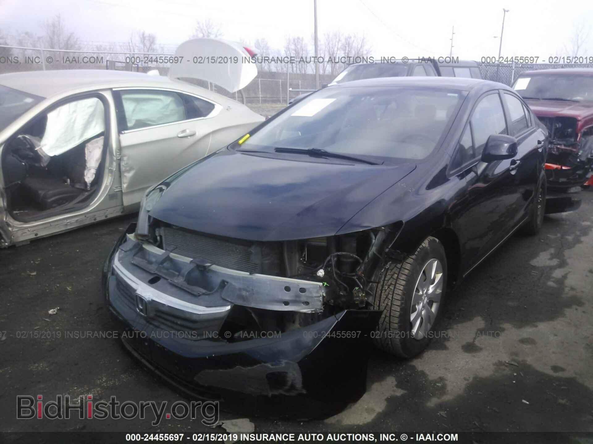 2012 HONDA CIVIC - VIN: 19XFB2F5XCE328525 - Photo 2