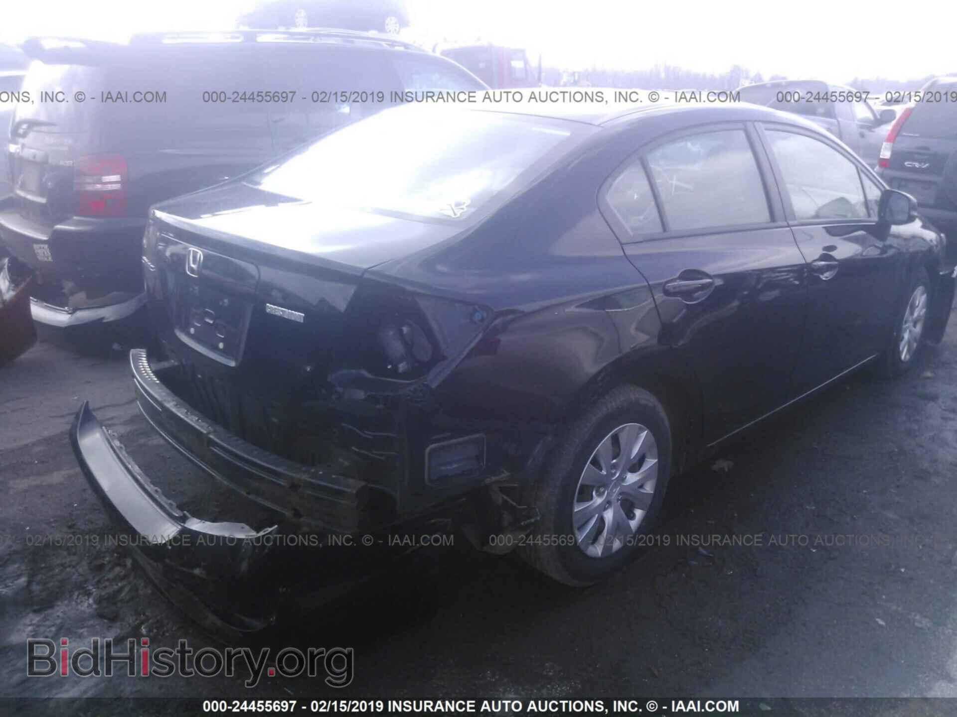 2012 HONDA CIVIC - VIN: 19XFB2F5XCE328525 - Photo 4