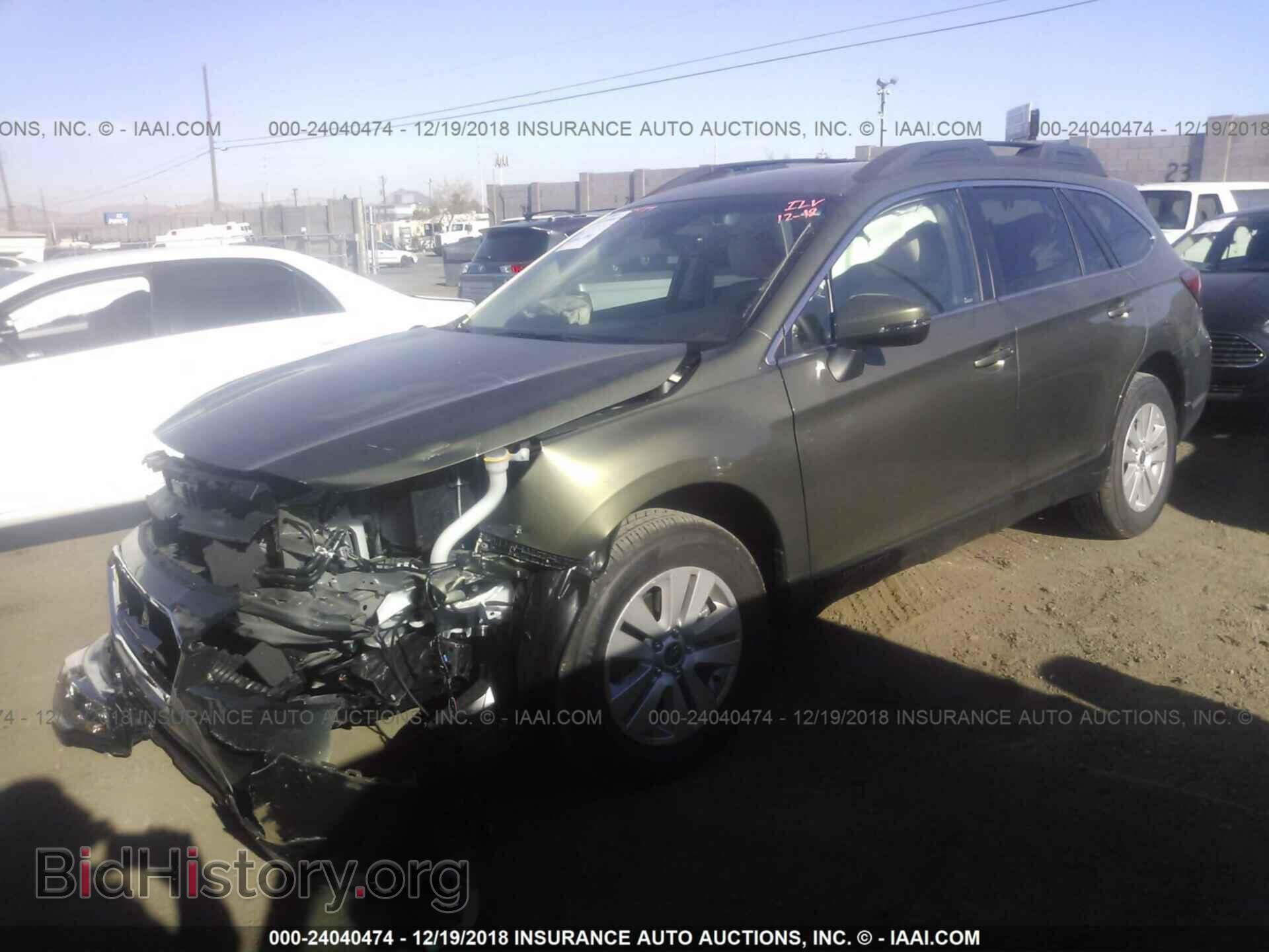 2019 SUBARU OUTBACK - VIN: 4S4BSAFC0K3236087 - Фото 2