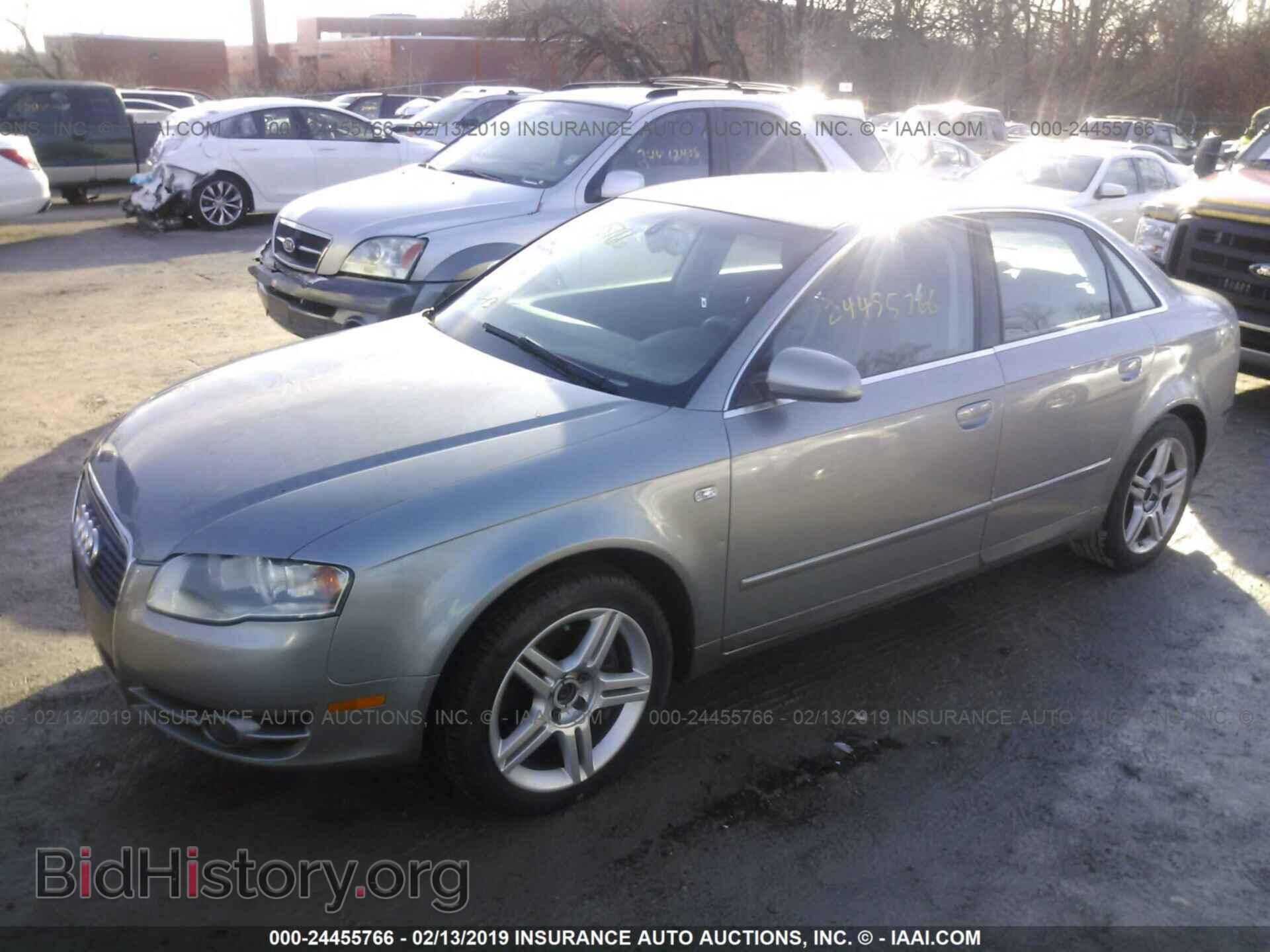 2006 AUDI A4 - VIN: WAUDG78E06A037281 - Фото 2