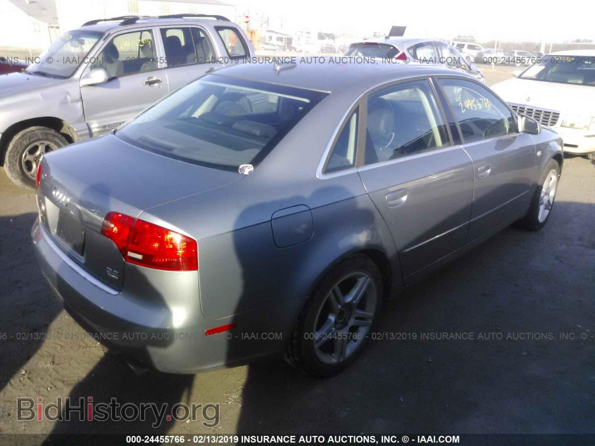 2006 AUDI A4 - VIN: WAUDG78E06A037281 - Фото 4