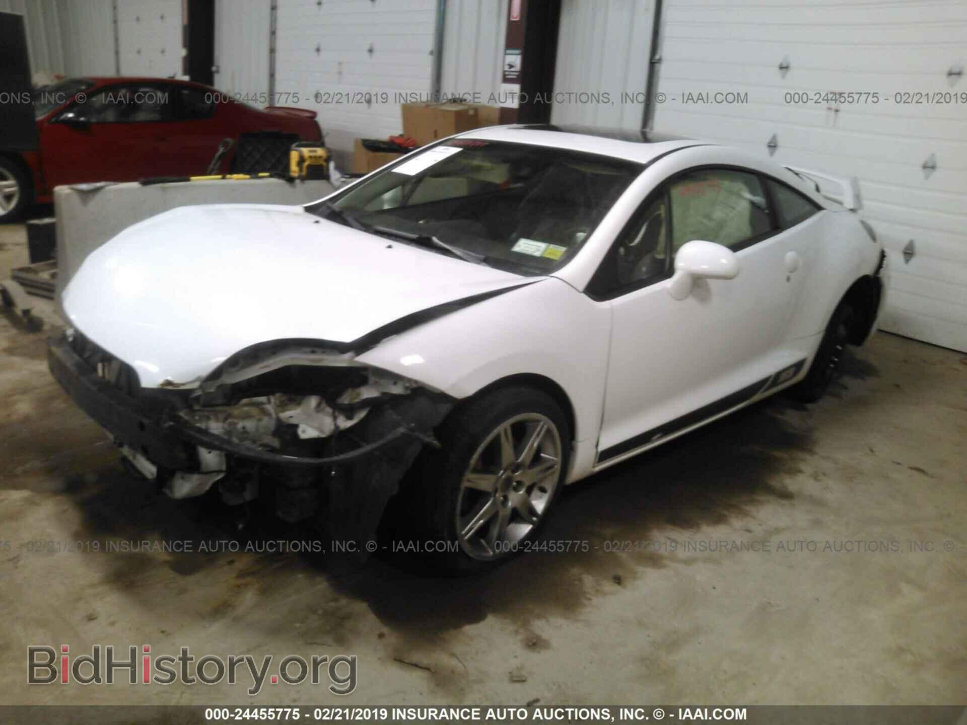 2008 MITSUBISHI ECLIPSE - VIN: 4A3AK64F08E033575 - Фото 2