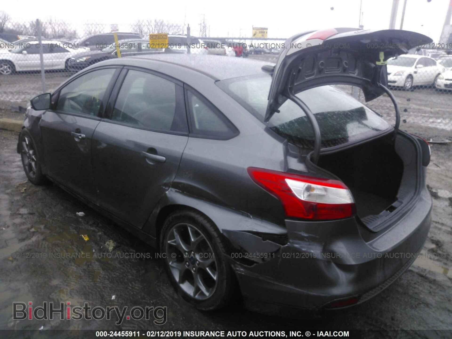 2014 FORD FOCUS - VIN: 1FADP3F2XEL296468 - Фото 3