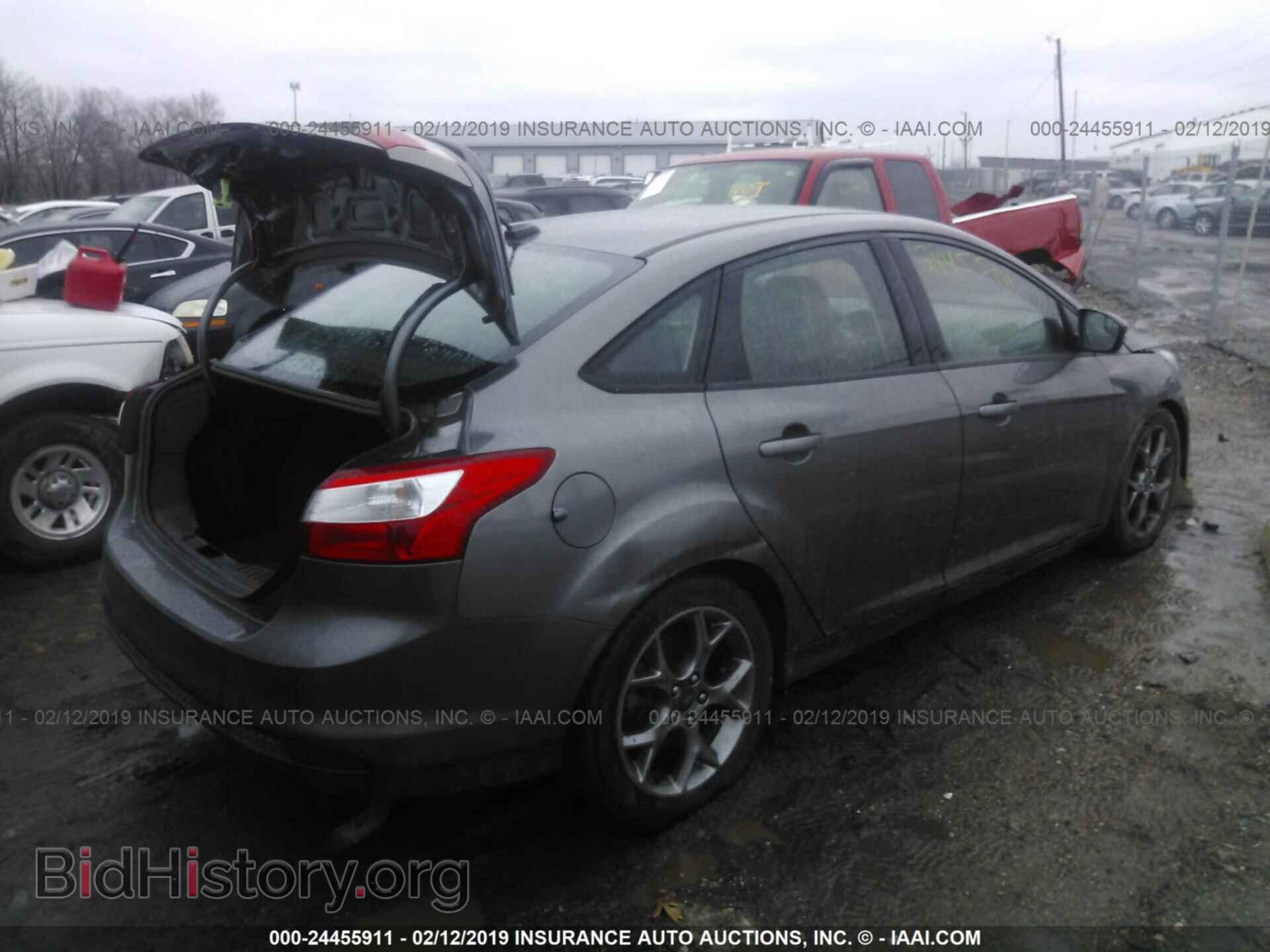 2014 FORD FOCUS - VIN: 1FADP3F2XEL296468 - Фото 4