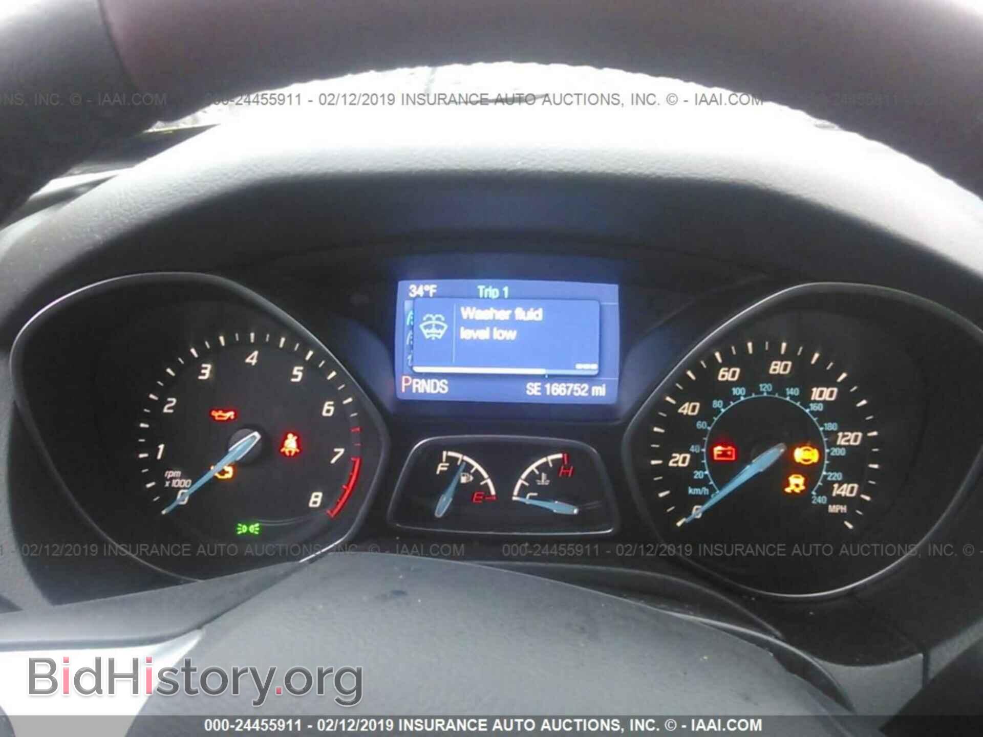 2014 FORD FOCUS - VIN: 1FADP3F2XEL296468 - Фото 7