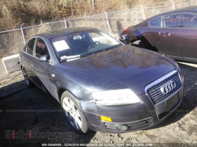 2006 Audi A6, black — VIN WAUDL74F96N140332, IAAI