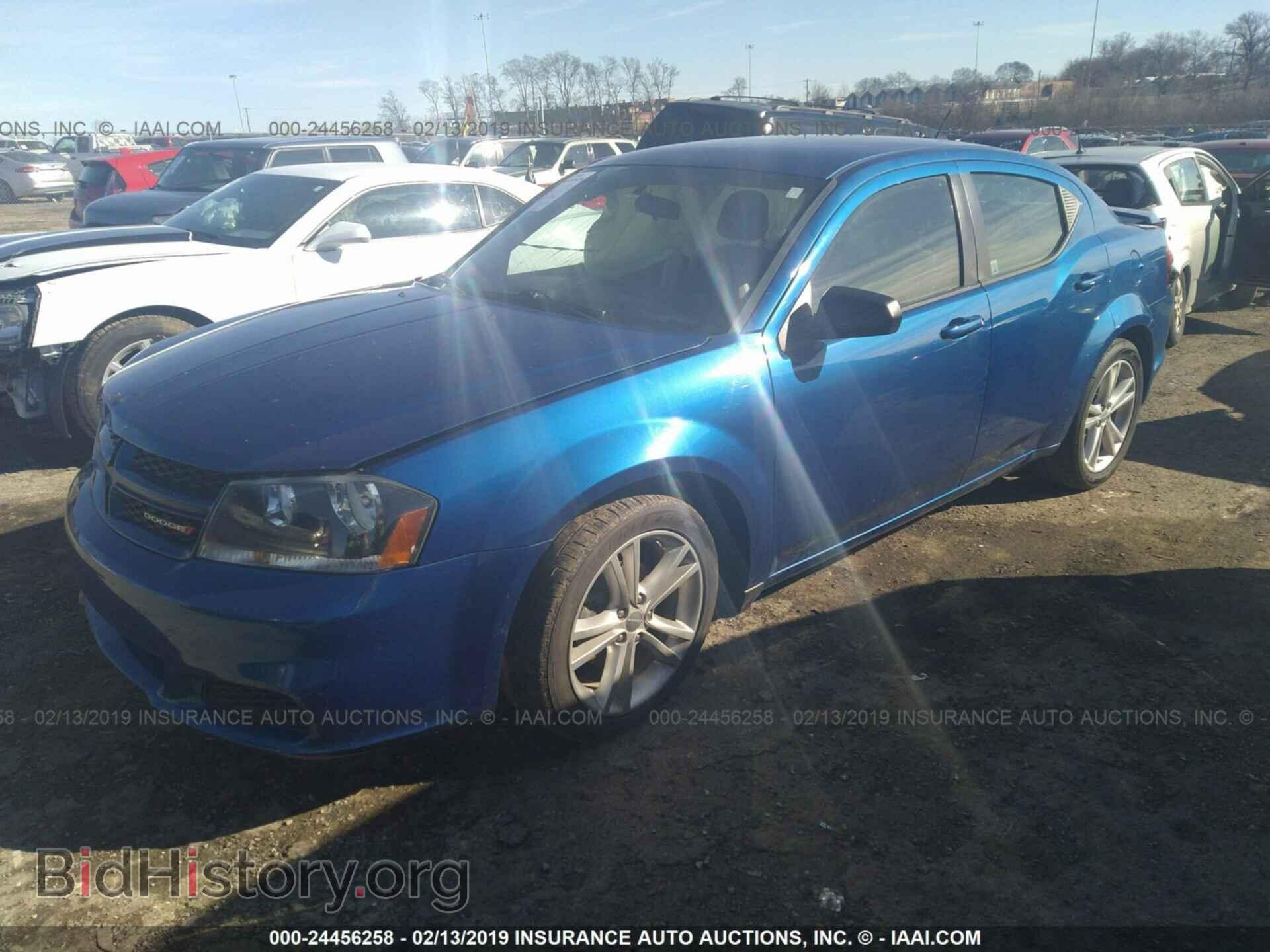 2014 DODGE AVENGER - VIN: 1C3CDZAB0EN184165 - Фото 2