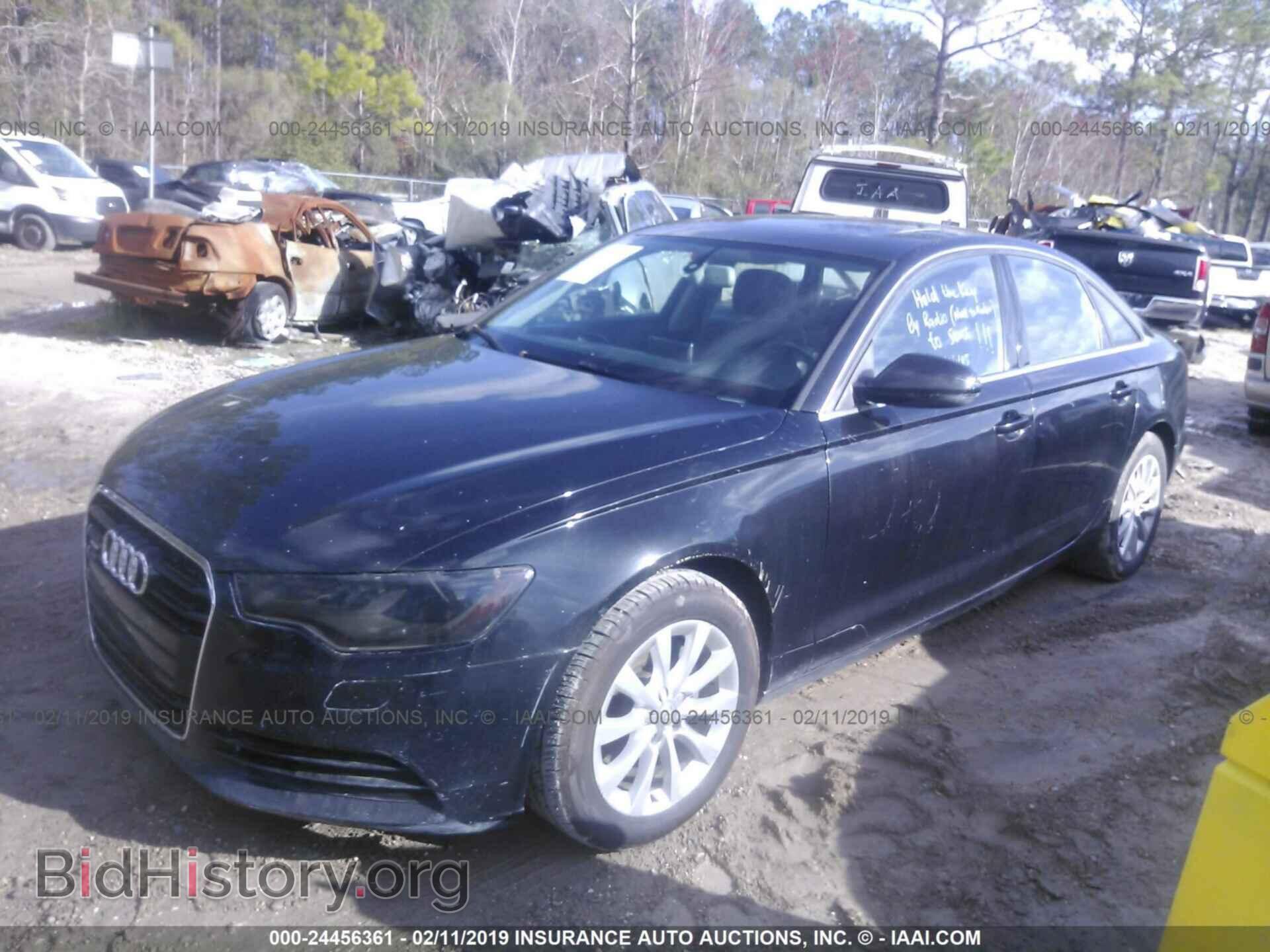 2013 AUDI A6 - VIN: WAUFFAFC9DN012914 - Фото 2