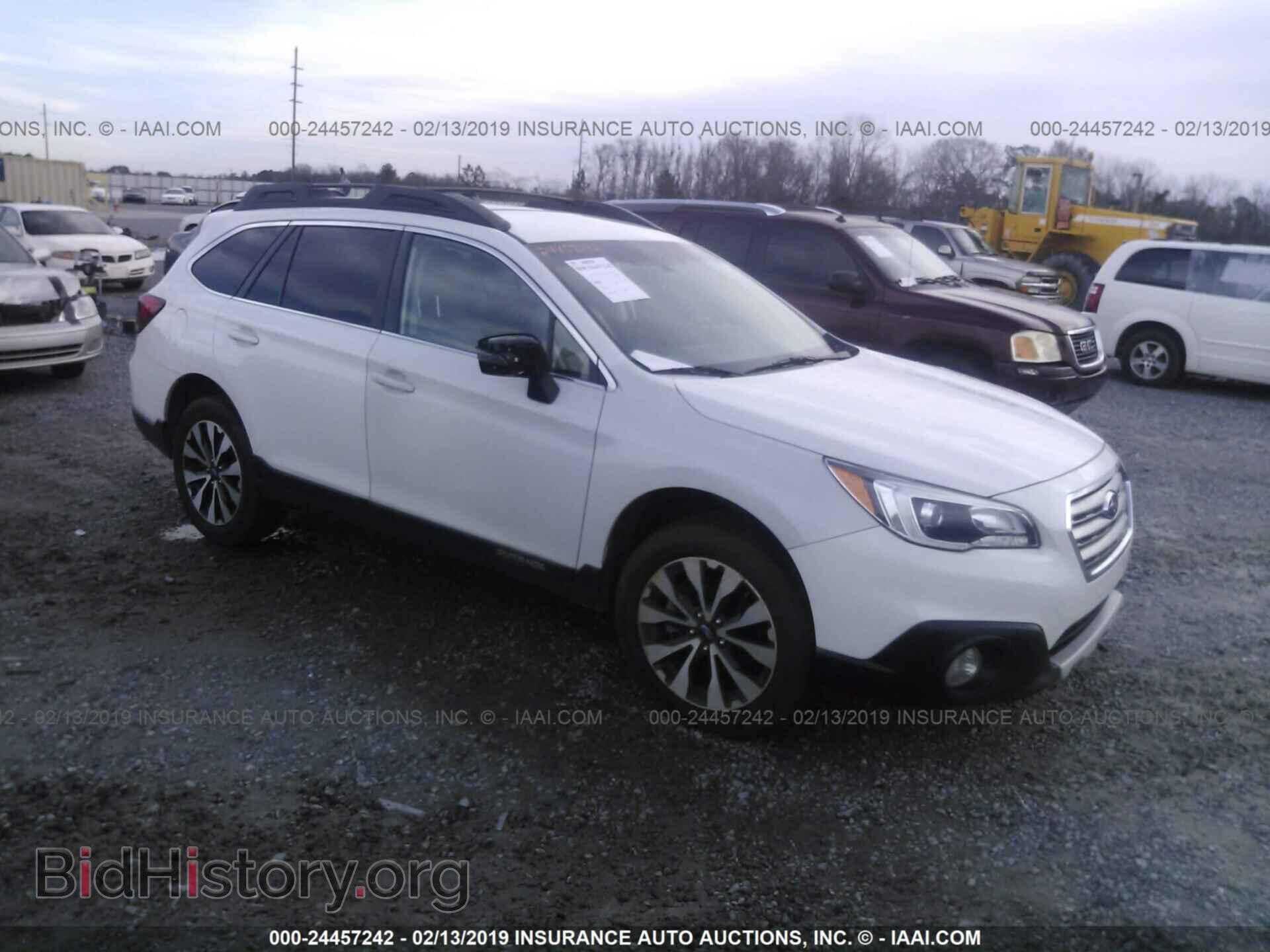 Фотография 4S4BSBJC1G3343394 - SUBARU OUTBACK 2016