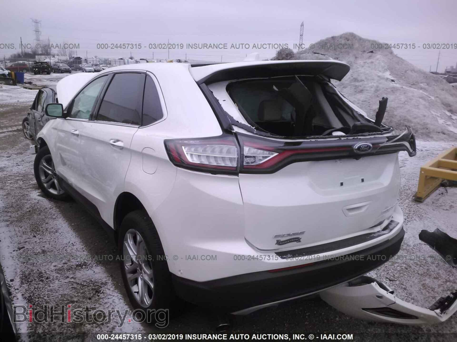 2015 FORD EDGE - VIN: 2FMPK3K81FBC25270 - Фото 3
