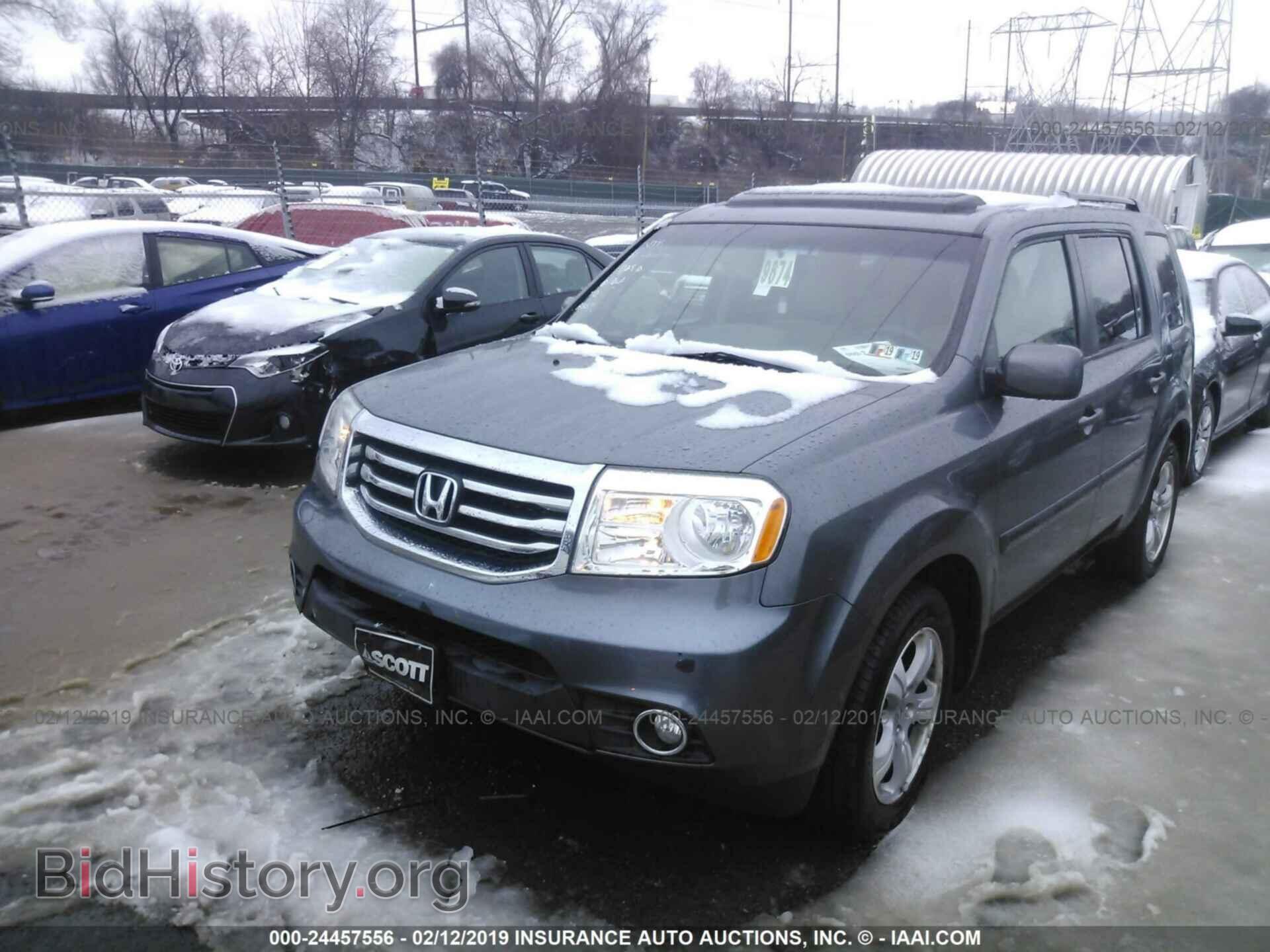 2012 HONDA PILOT - VIN: 5FNYF3H57CB011585 - Фото 2