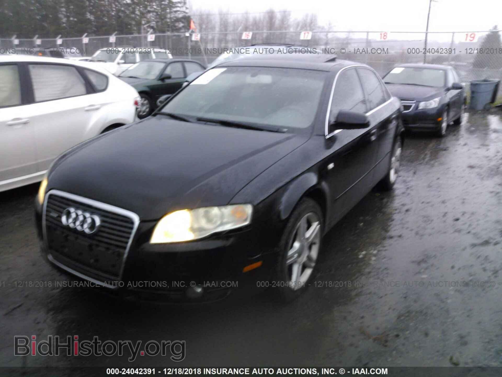2007 AUDI A4 - VIN: WAUDF78E77A059413 - Photo 2