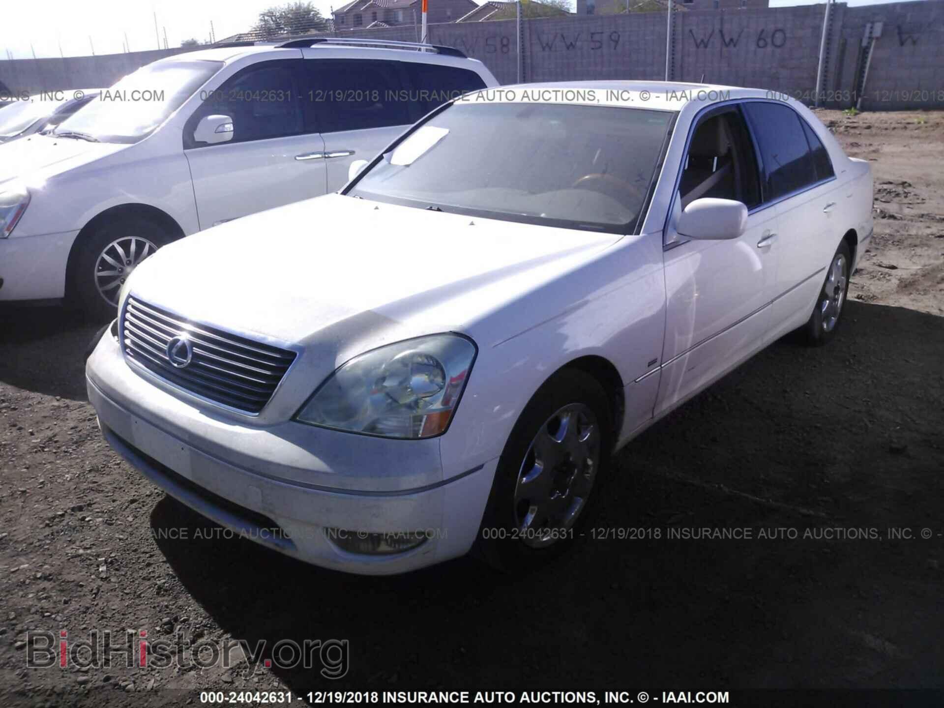 2001 LEXUS LS - VIN: JTHBN30F510038257 - Photo 2