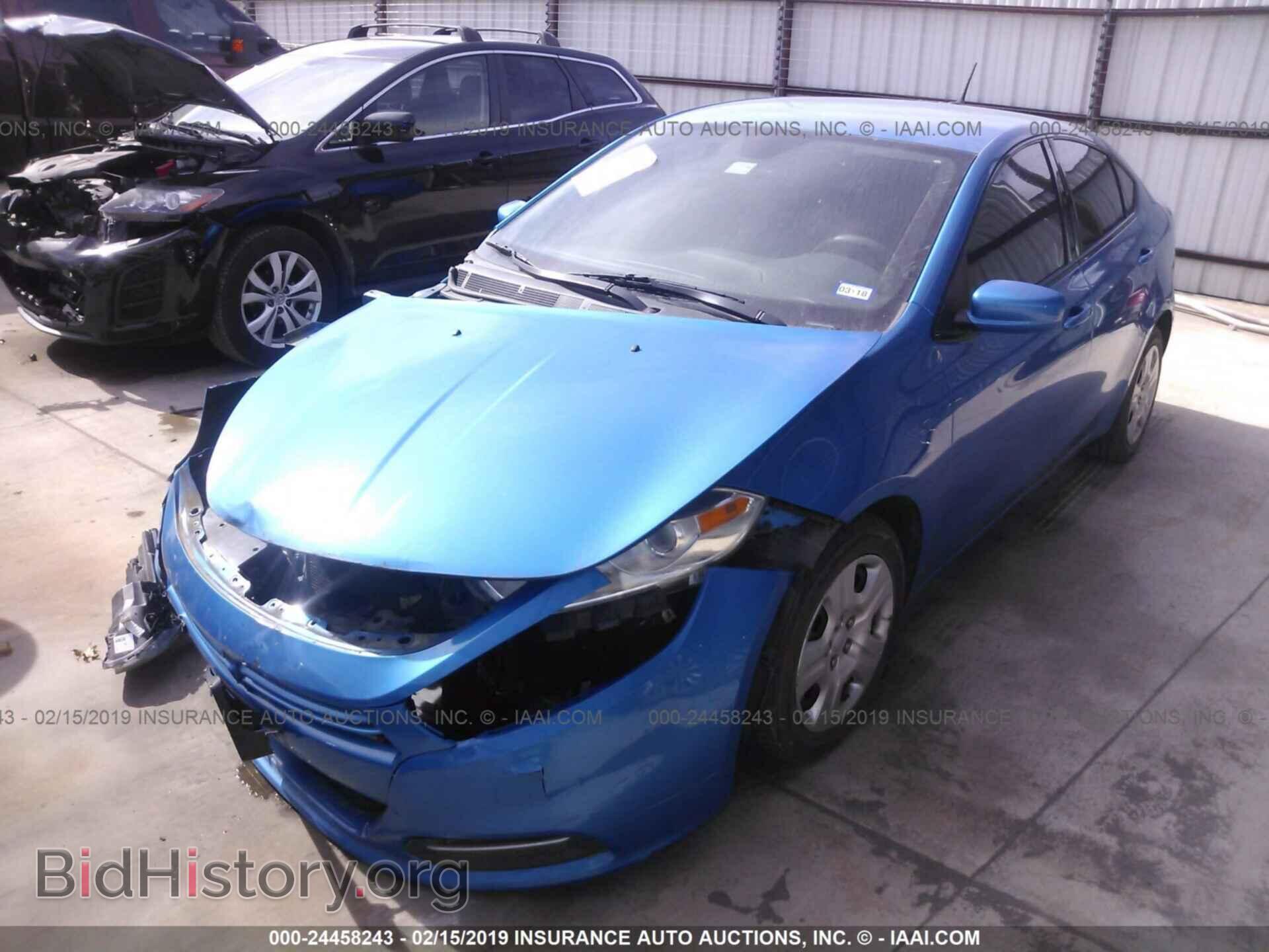 2015 DODGE DART - VIN: 1C3CDFAA8FD302167 - Фото 2