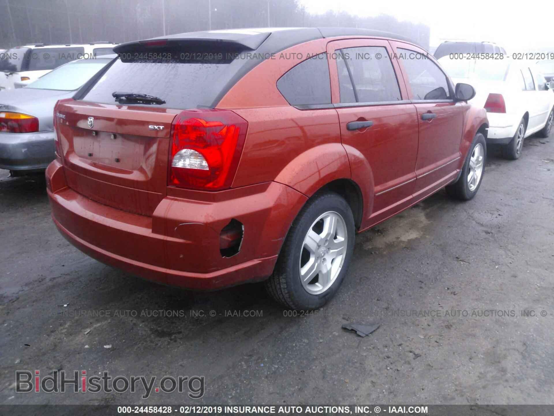 2007 DODGE CALIBER - VIN: 1B3HB48B77D218807 - Фото 4