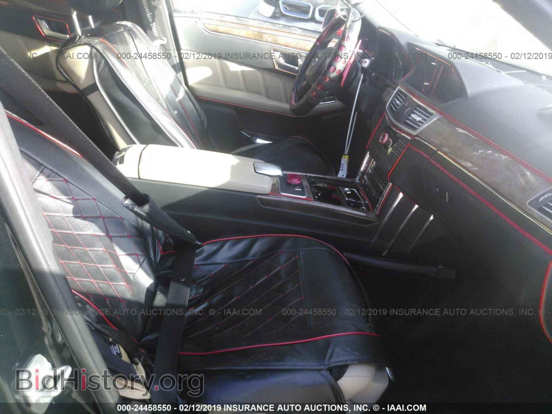 2012 MERCEDES-BENZ E - VIN: WDDHF5KB8CA524658 - Фото 5