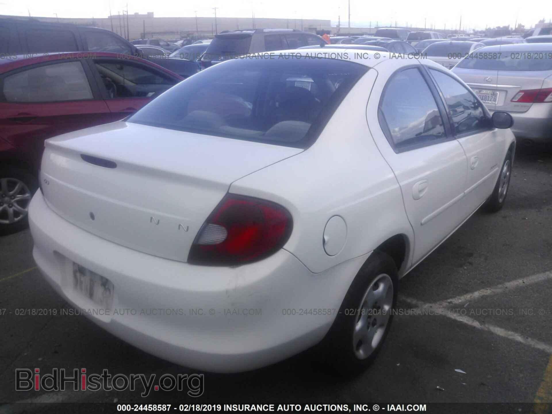 2001 DODGE NEON - VIN: 1B3ES46C71D163894 - Фото 4