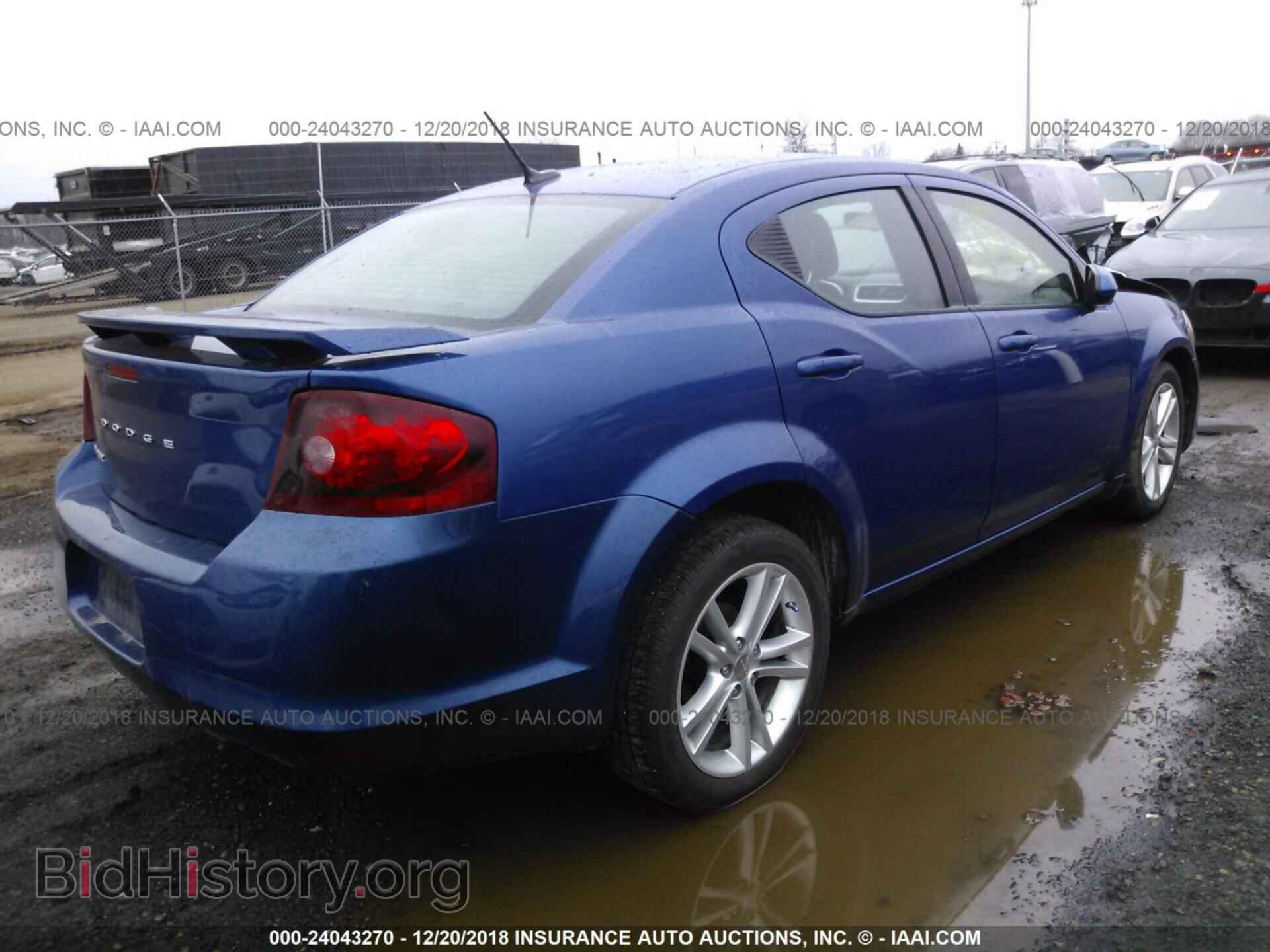 2012 DODGE AVENGER - VIN: 1C3CDZCB5CN313480 - Фото 4