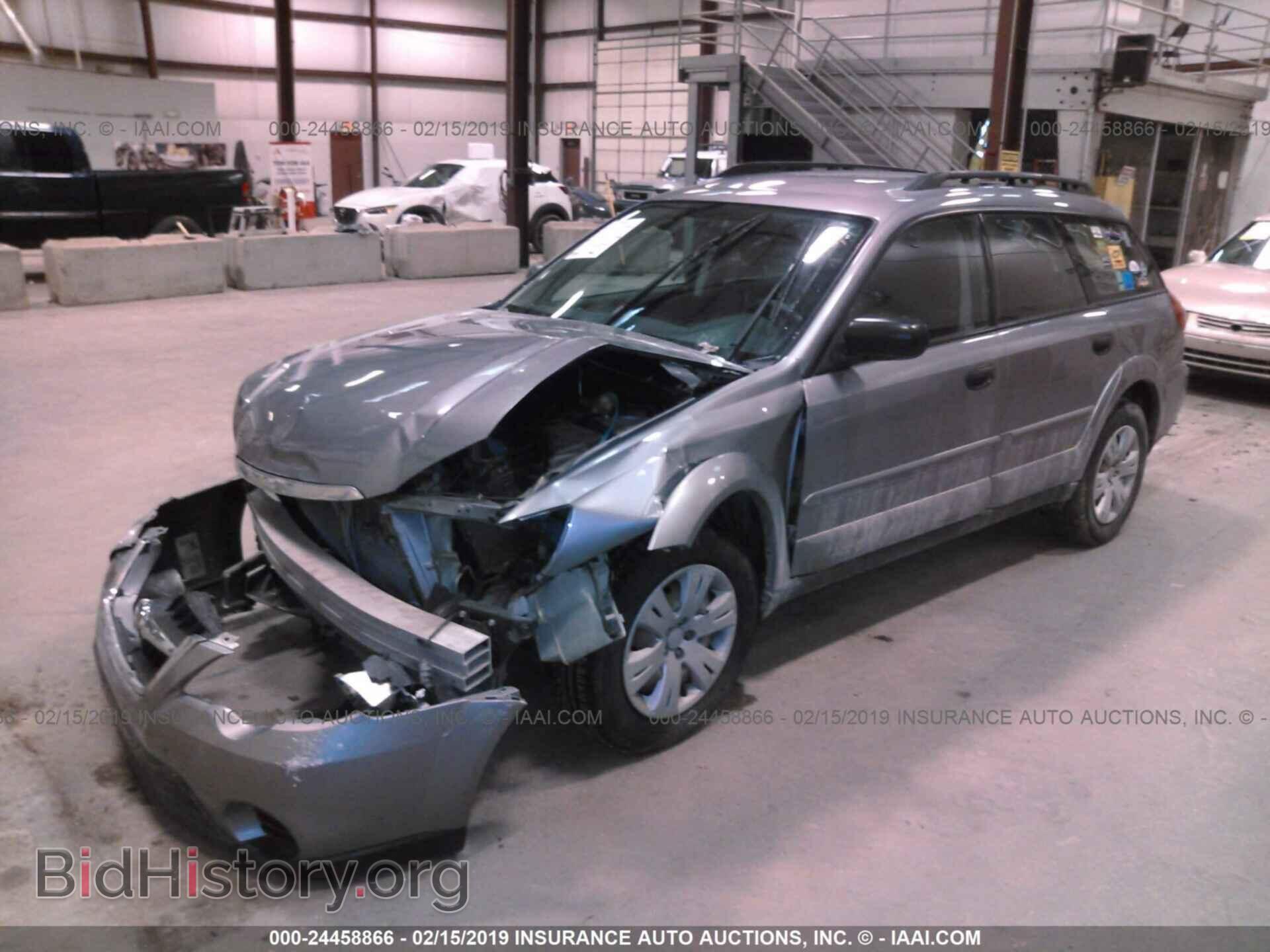 2008 SUBARU OUTBACK - VIN: 4S4BP60C987310566 - Фото 2