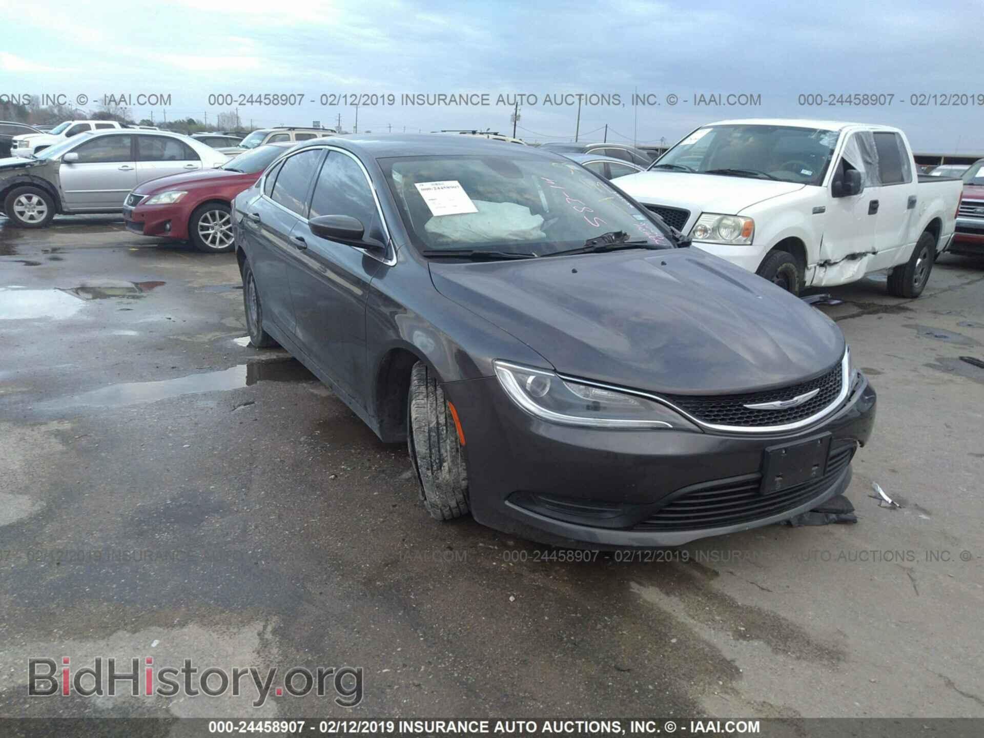 Photo 1C3CCCFB4GN179434 - CHRYSLER 200 2016